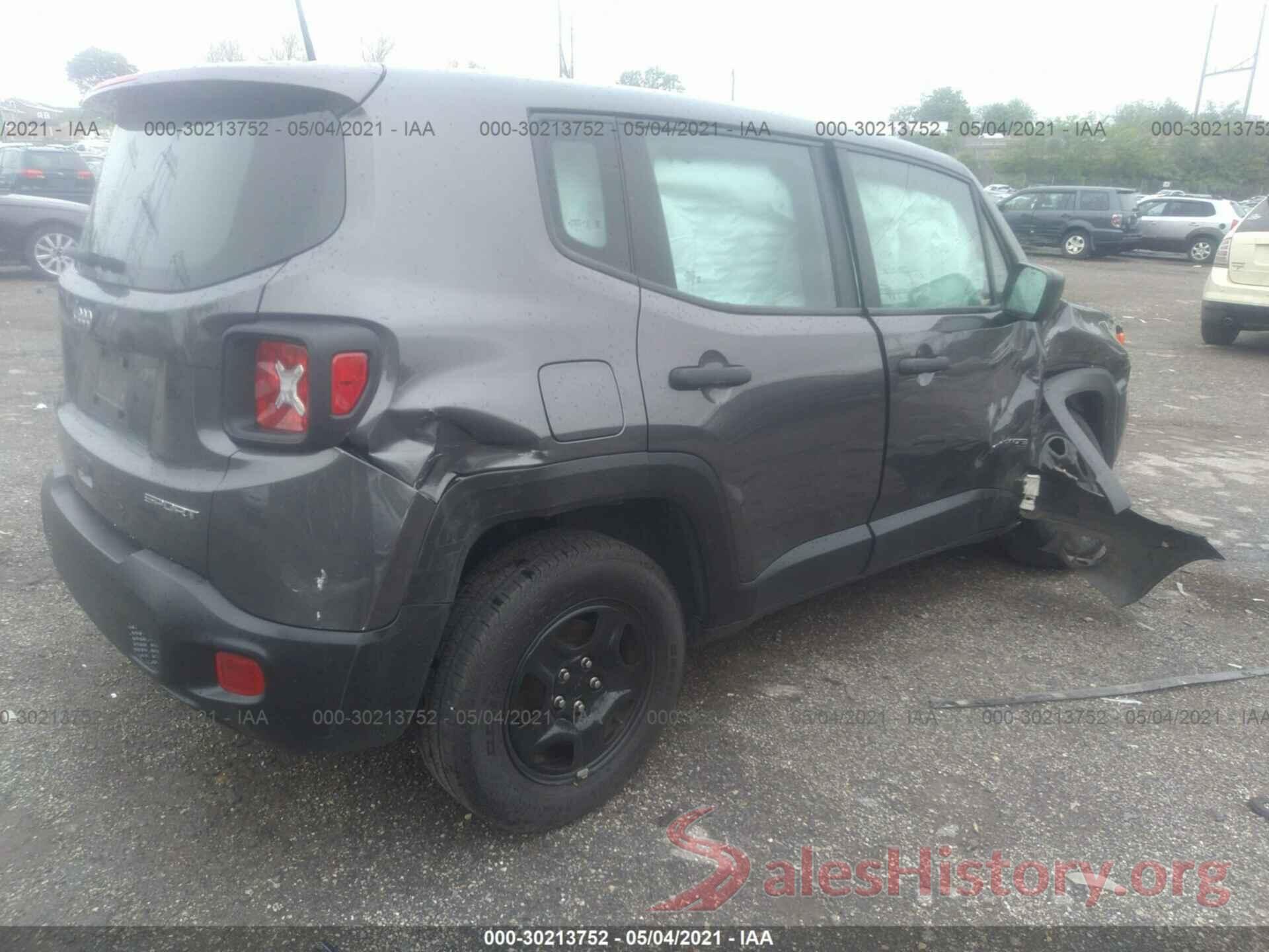 ZACNJAABXKPK58741 2019 JEEP RENEGADE