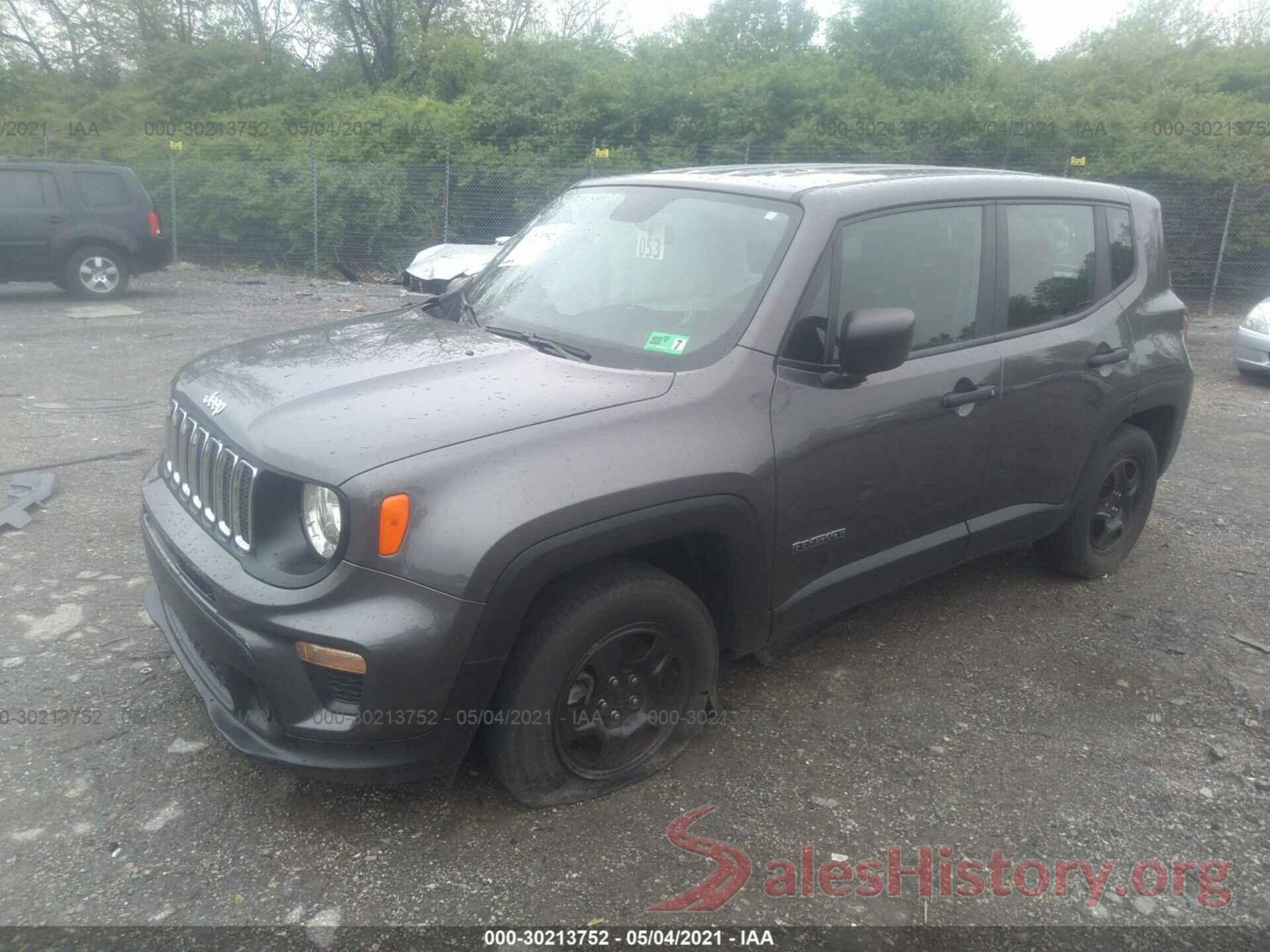 ZACNJAABXKPK58741 2019 JEEP RENEGADE