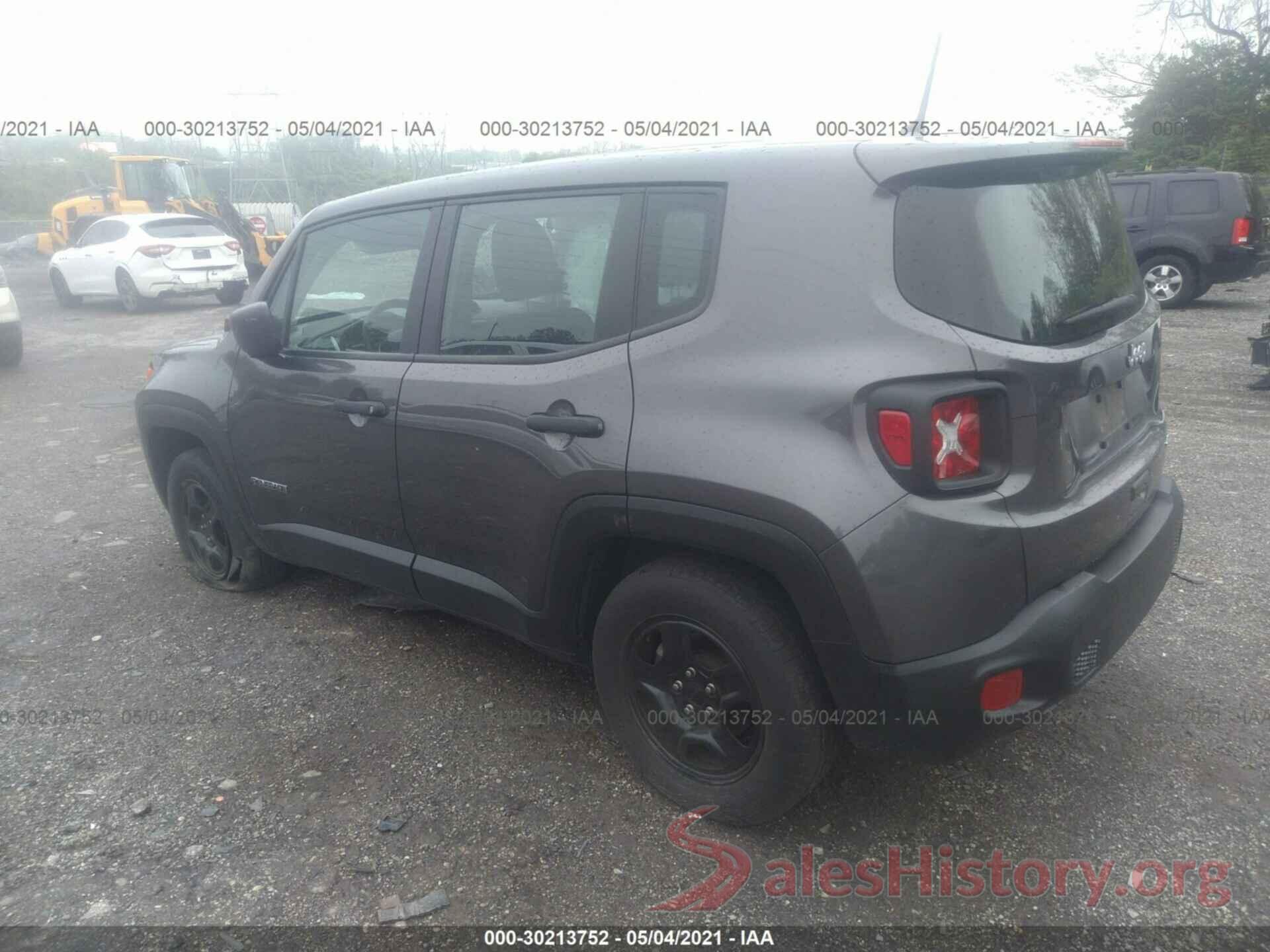 ZACNJAABXKPK58741 2019 JEEP RENEGADE