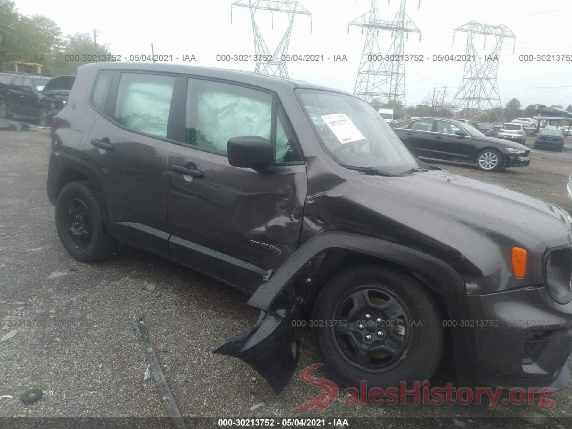 ZACNJAABXKPK58741 2019 JEEP RENEGADE