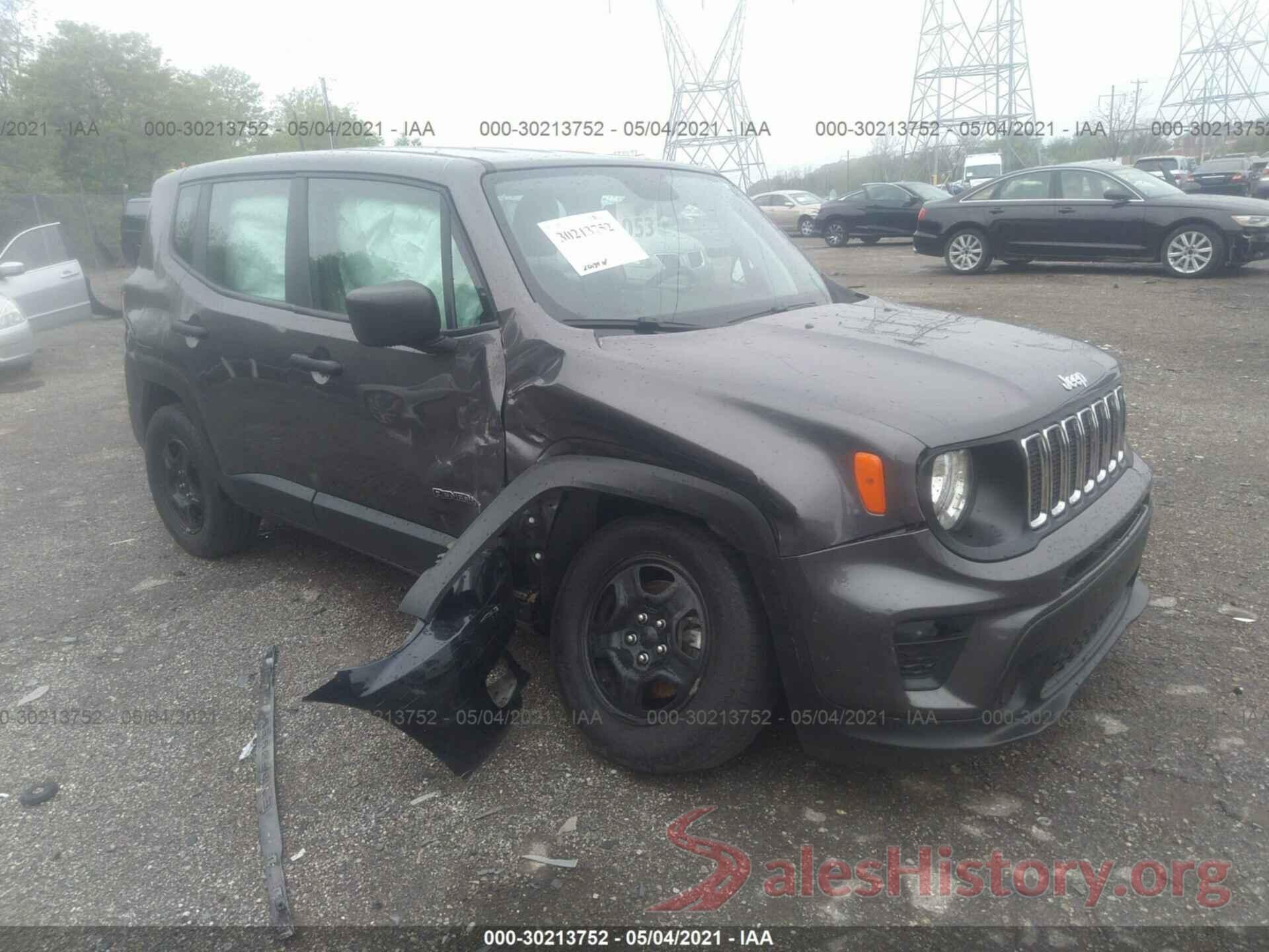 ZACNJAABXKPK58741 2019 JEEP RENEGADE