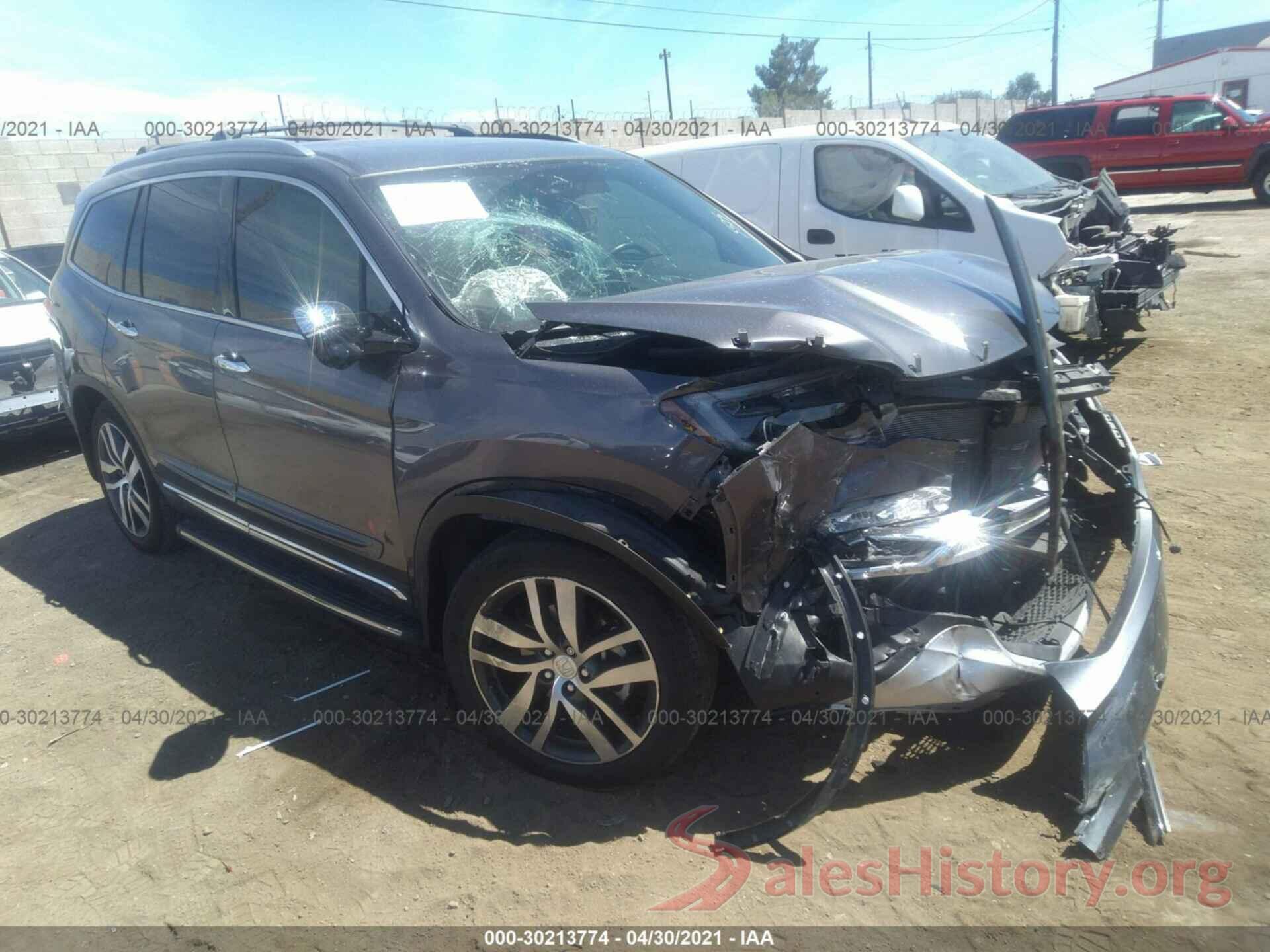 5FNYF6H93HB056289 2017 HONDA PILOT