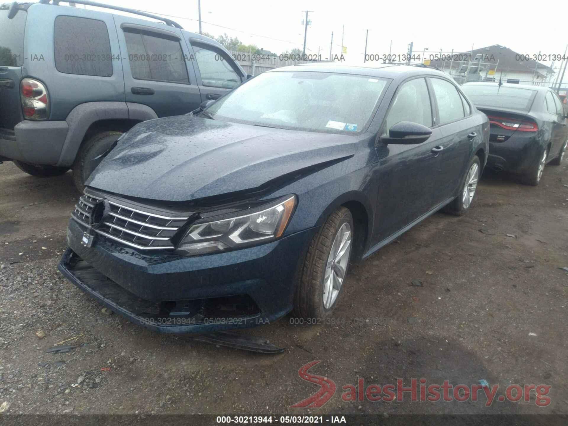 1VWLA7A36KC009912 2019 VOLKSWAGEN PASSAT