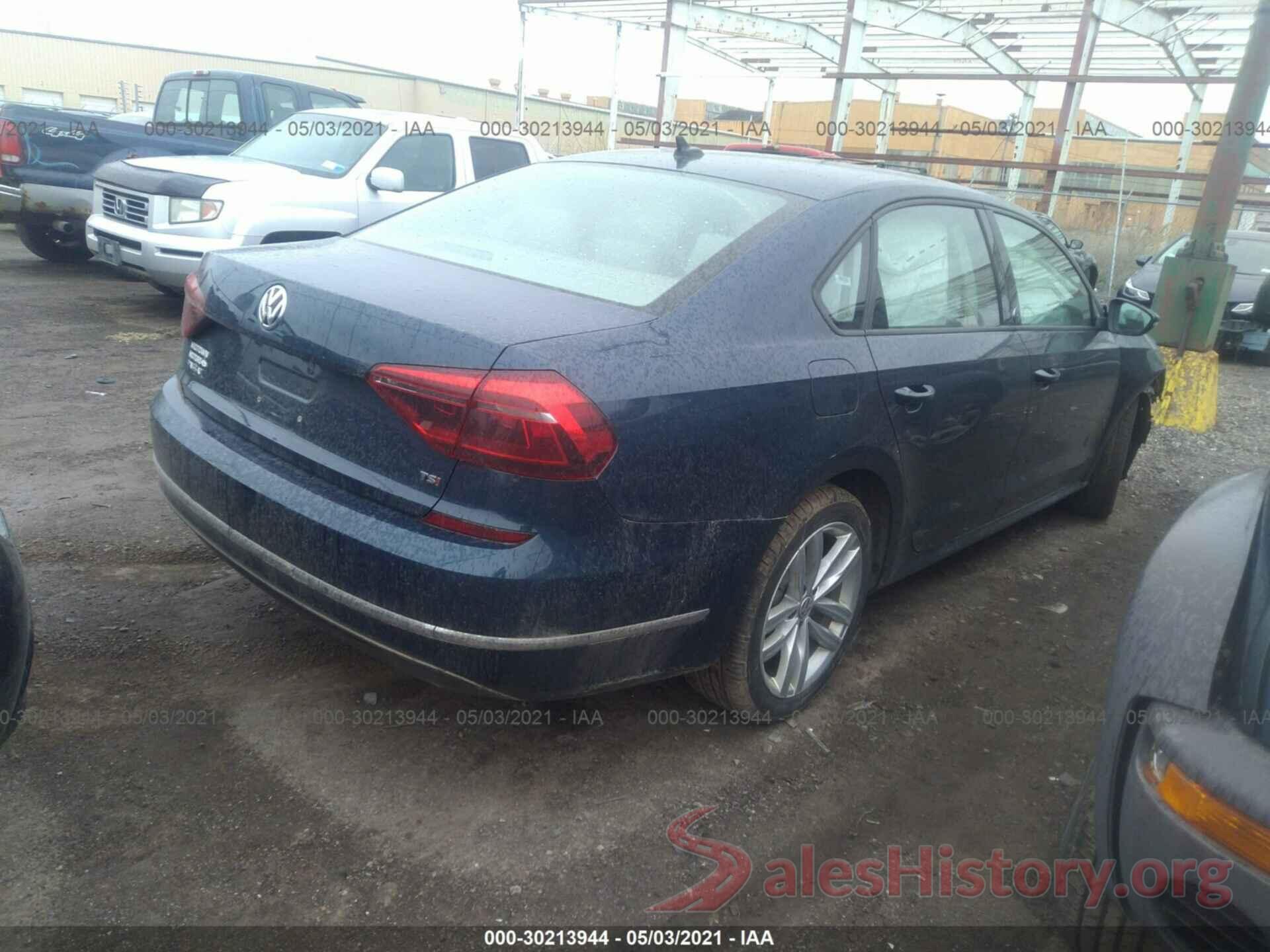 1VWLA7A36KC009912 2019 VOLKSWAGEN PASSAT