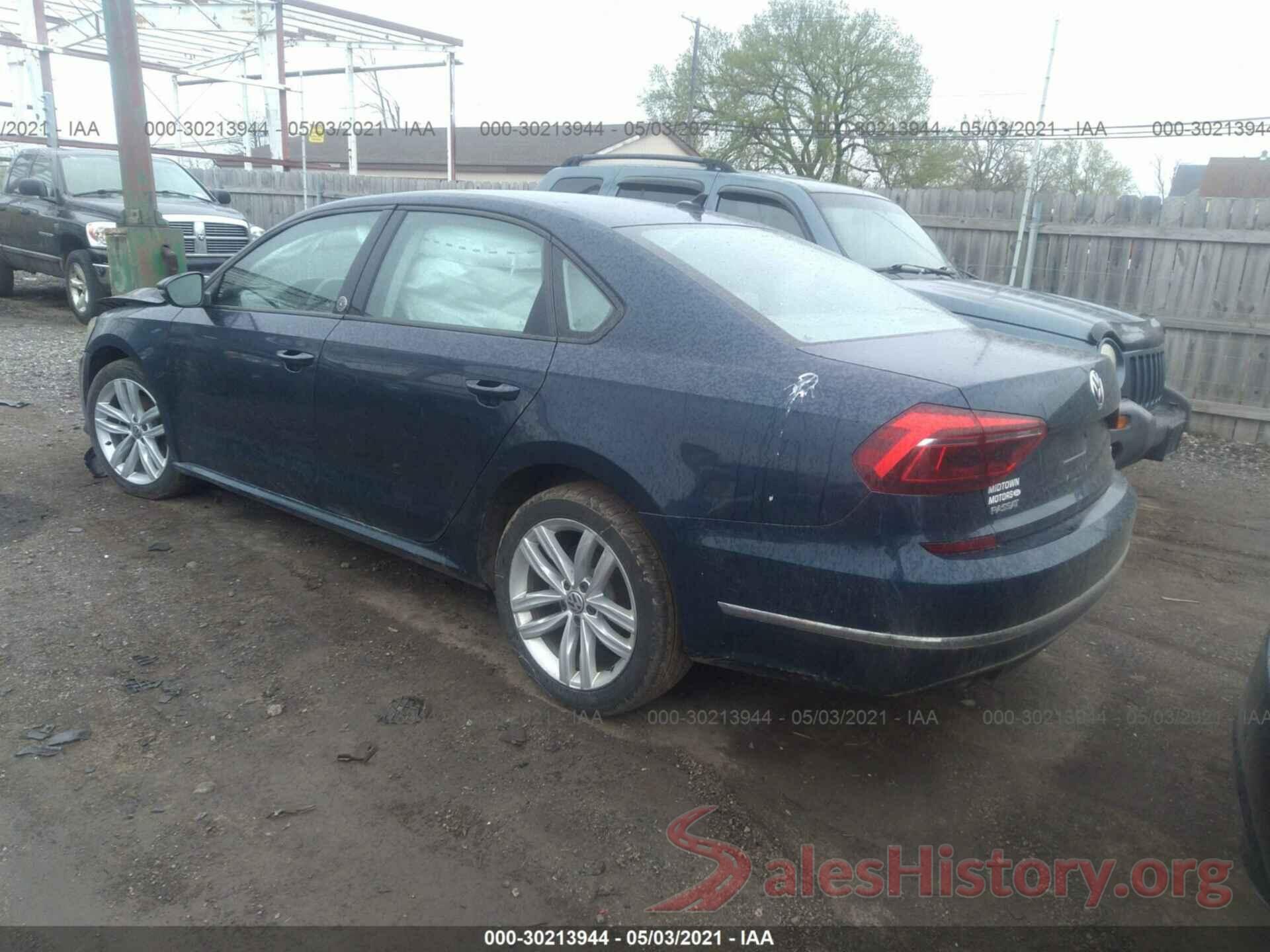 1VWLA7A36KC009912 2019 VOLKSWAGEN PASSAT