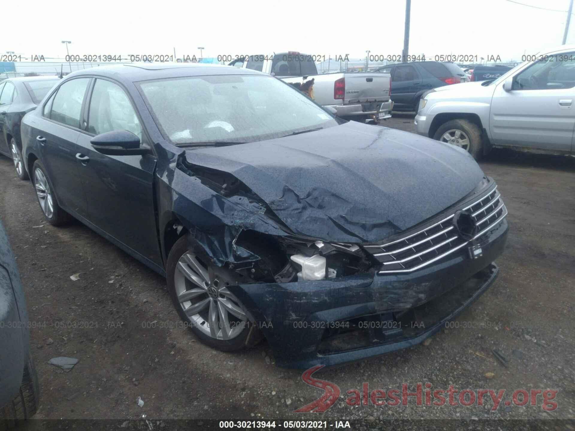 1VWLA7A36KC009912 2019 VOLKSWAGEN PASSAT