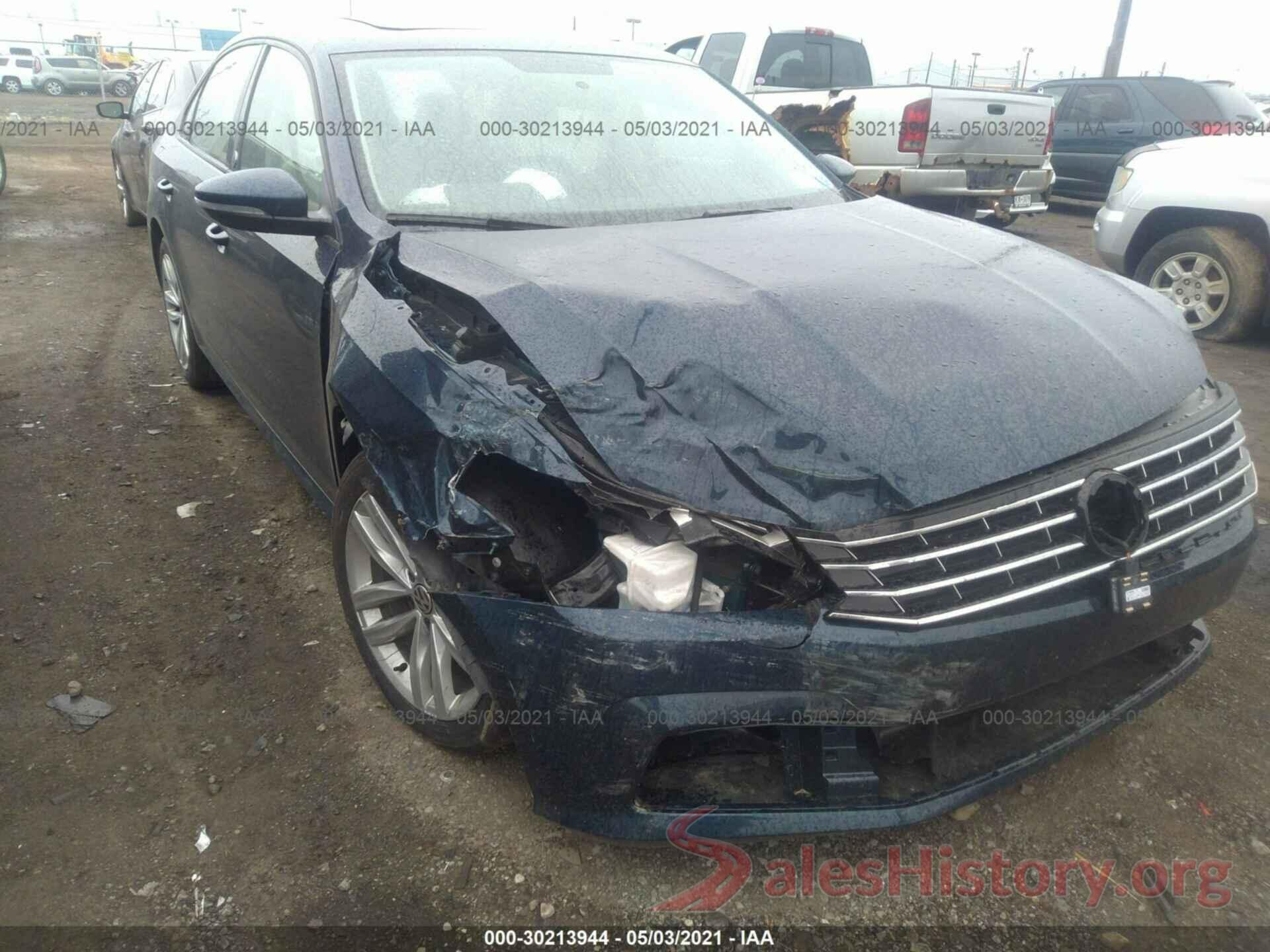 1VWLA7A36KC009912 2019 VOLKSWAGEN PASSAT