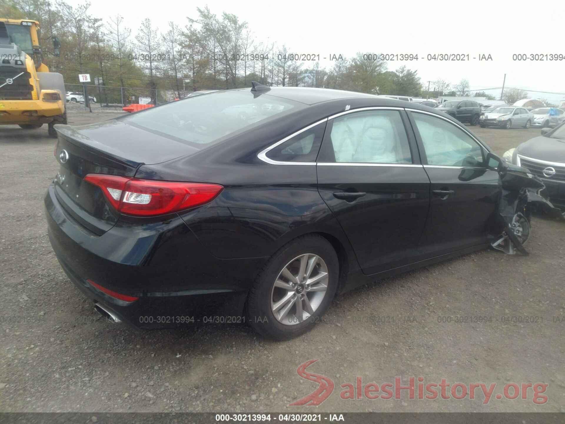 5NPE24AF5HH531221 2017 HYUNDAI SONATA