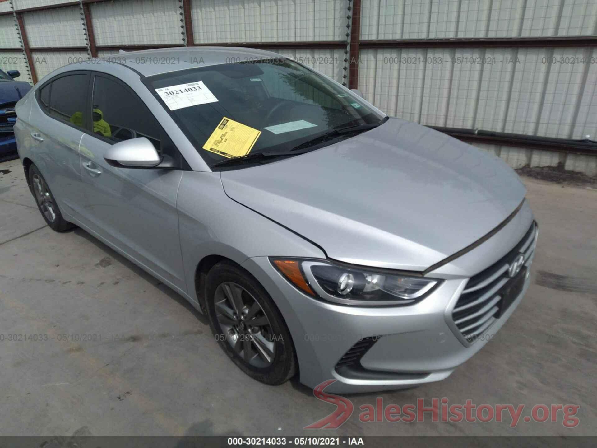 KMHD84LF7JU620903 2018 HYUNDAI ELANTRA