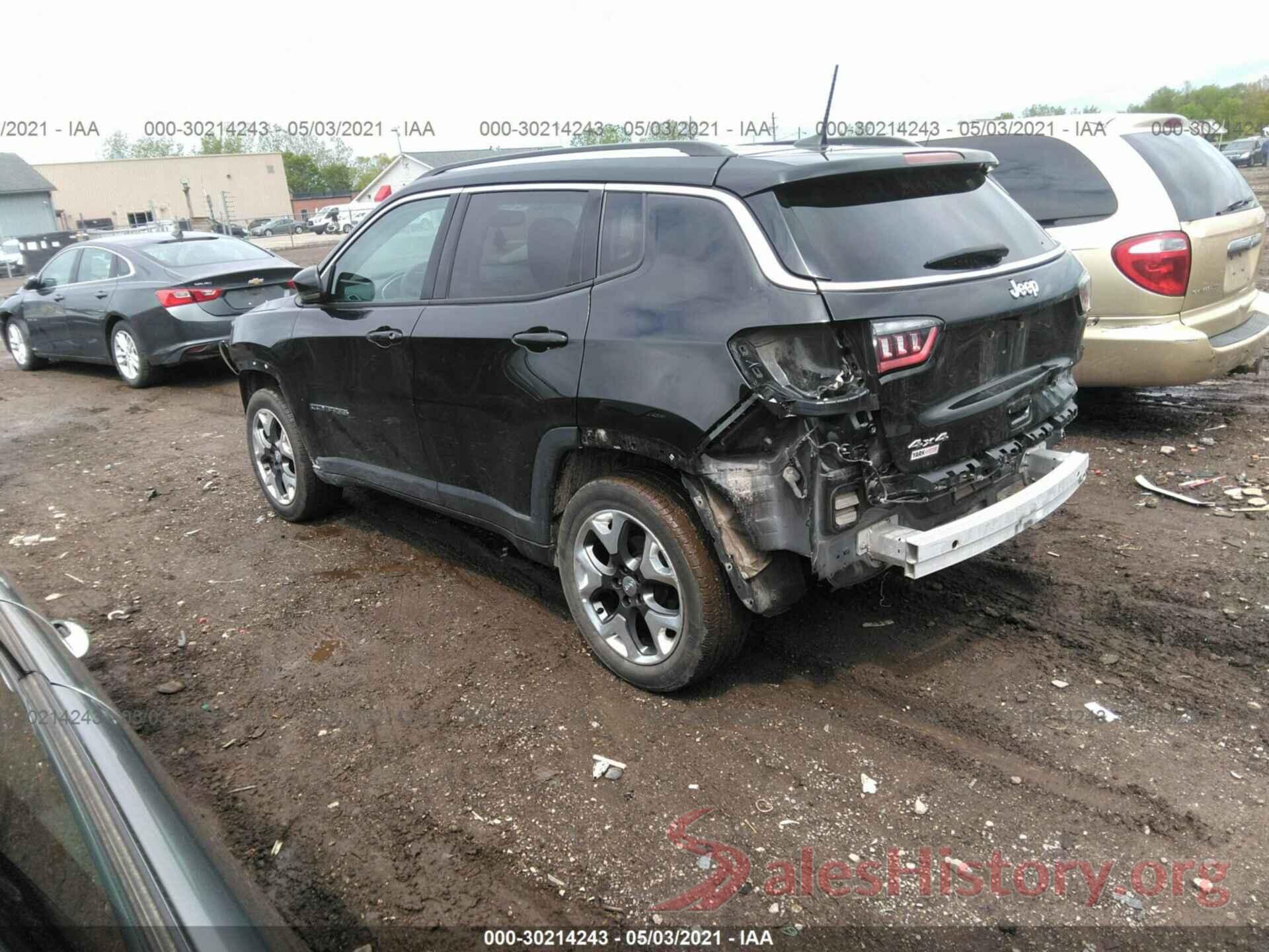 3C4NJDCB3JT423604 2018 JEEP COMPASS