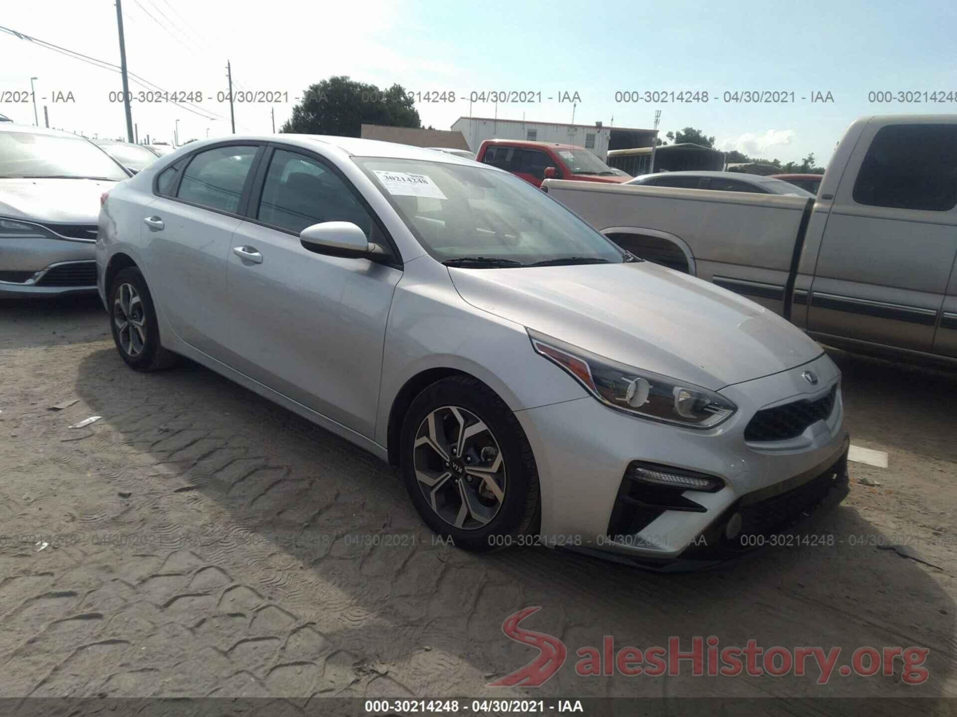 3KPF24AD8LE203047 2020 KIA FORTE