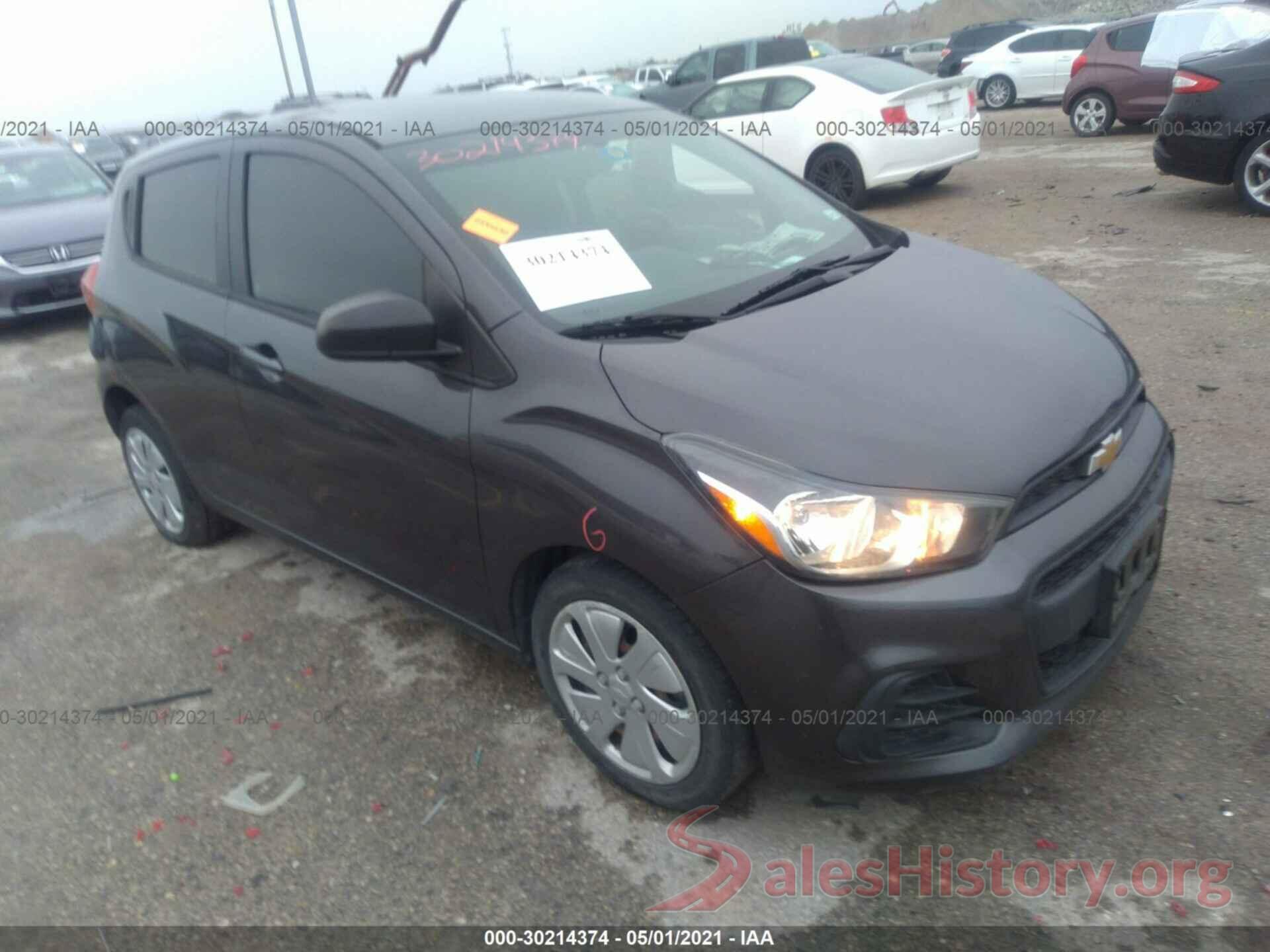 KL8CB6SA5GC627911 2016 CHEVROLET SPARK