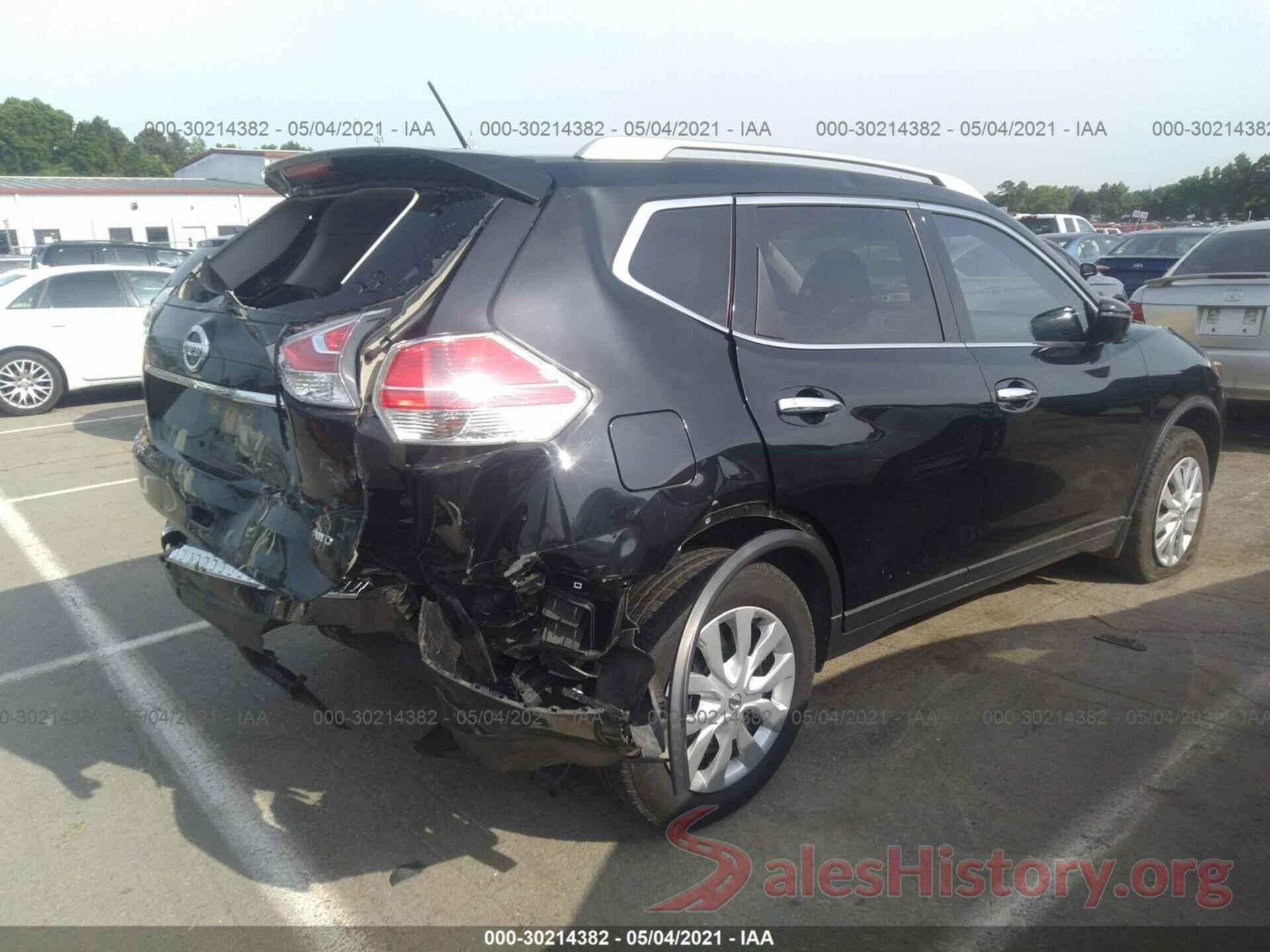 JN8AT2MV7GW130222 2016 NISSAN ROGUE