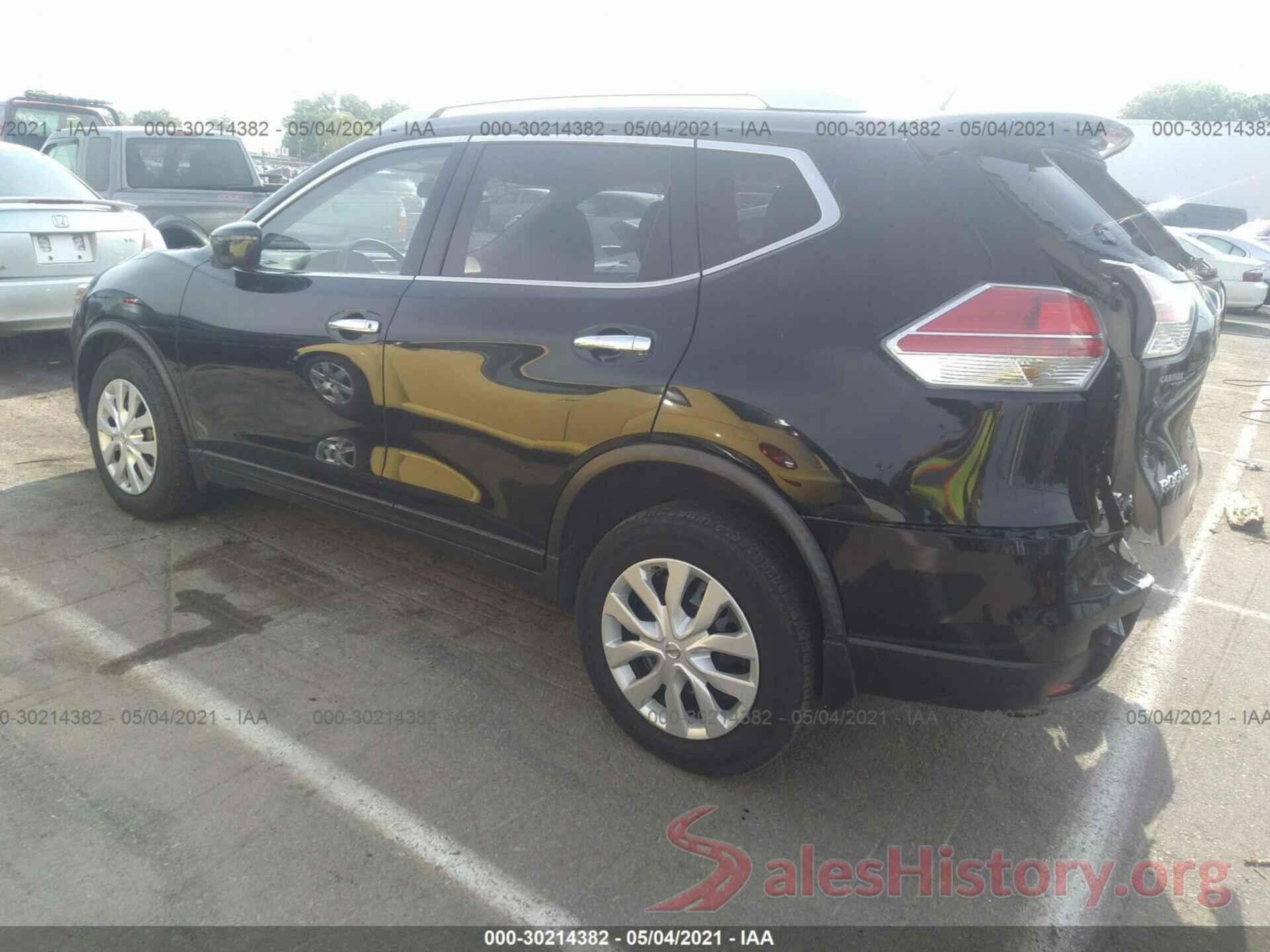 JN8AT2MV7GW130222 2016 NISSAN ROGUE