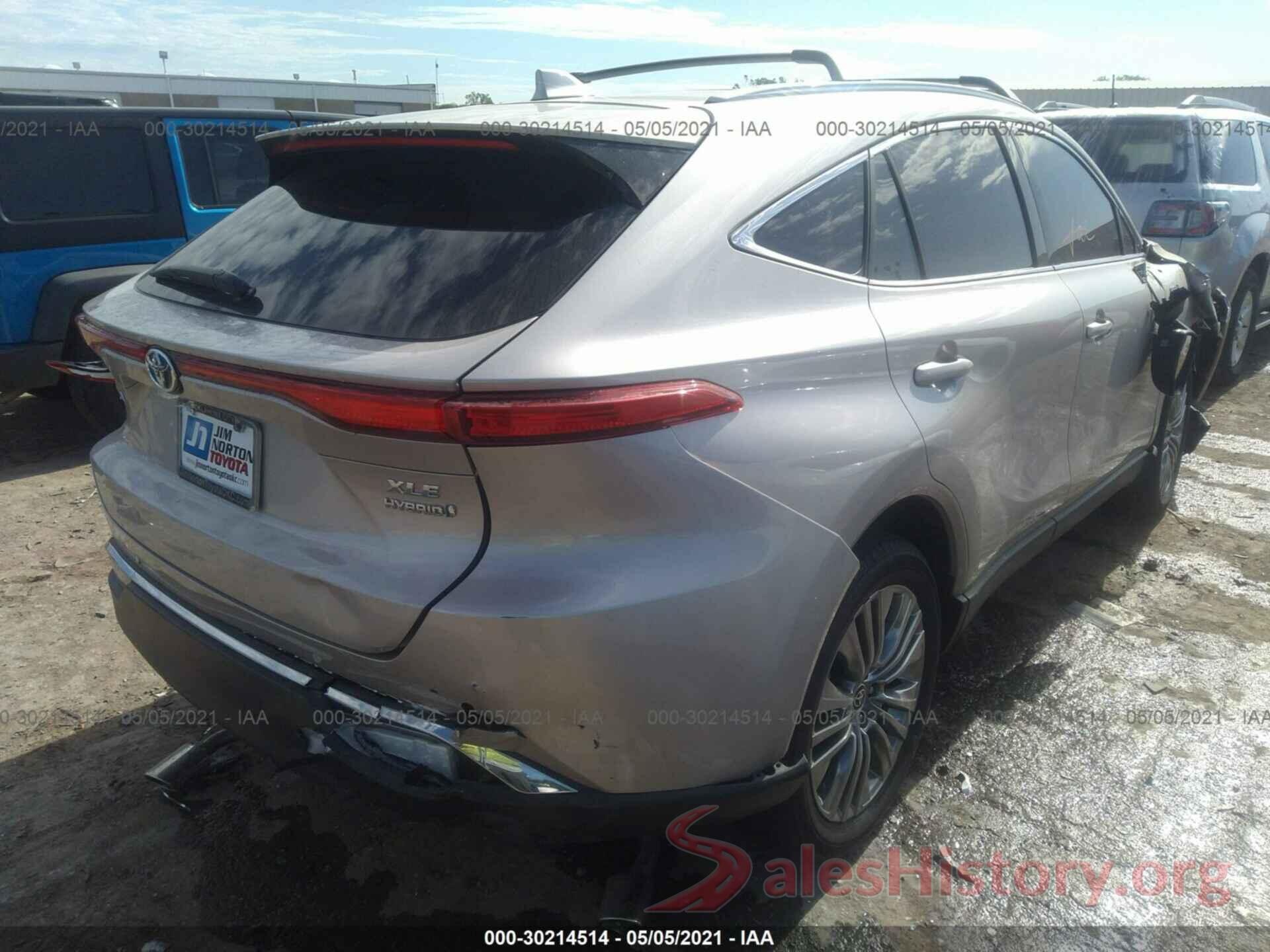 JTEAAAAH4MJ029718 2021 TOYOTA VENZA