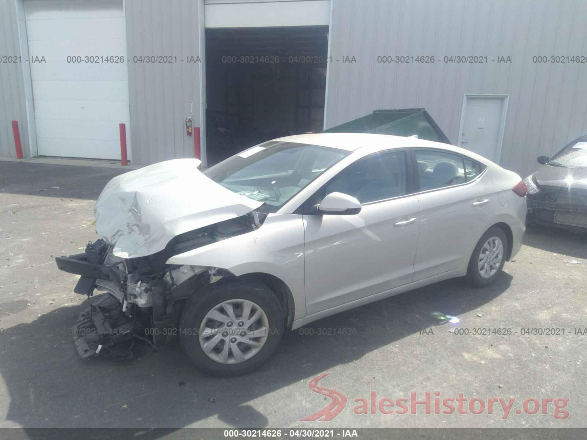 KMHD74LFXHU390139 2017 HYUNDAI ELANTRA