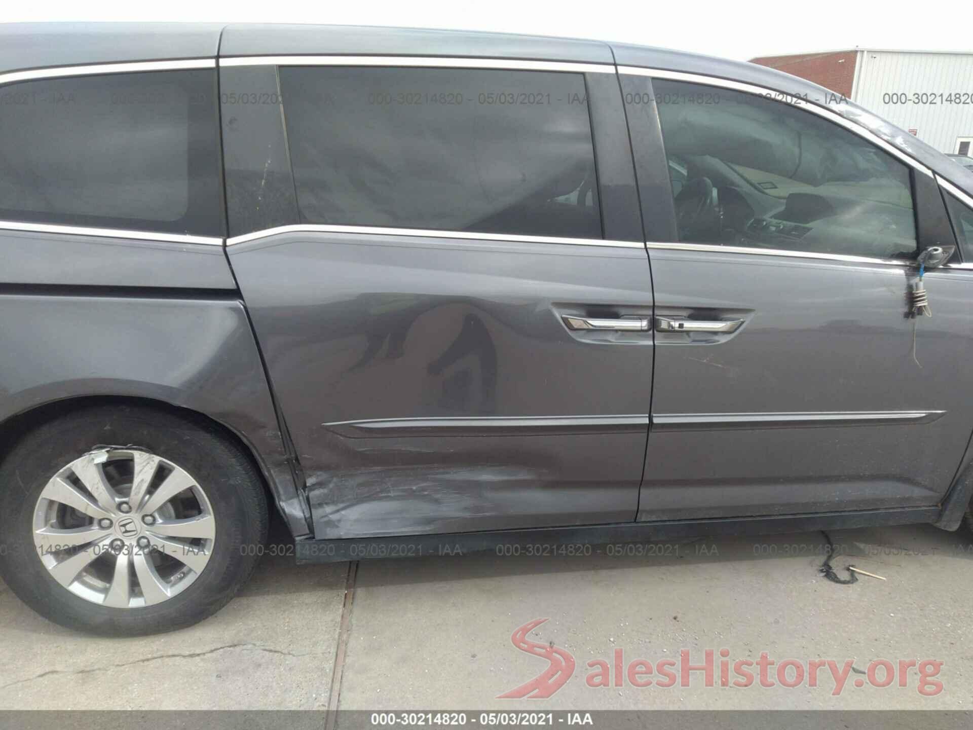 5FNRL5H69GB060133 2016 HONDA ODYSSEY