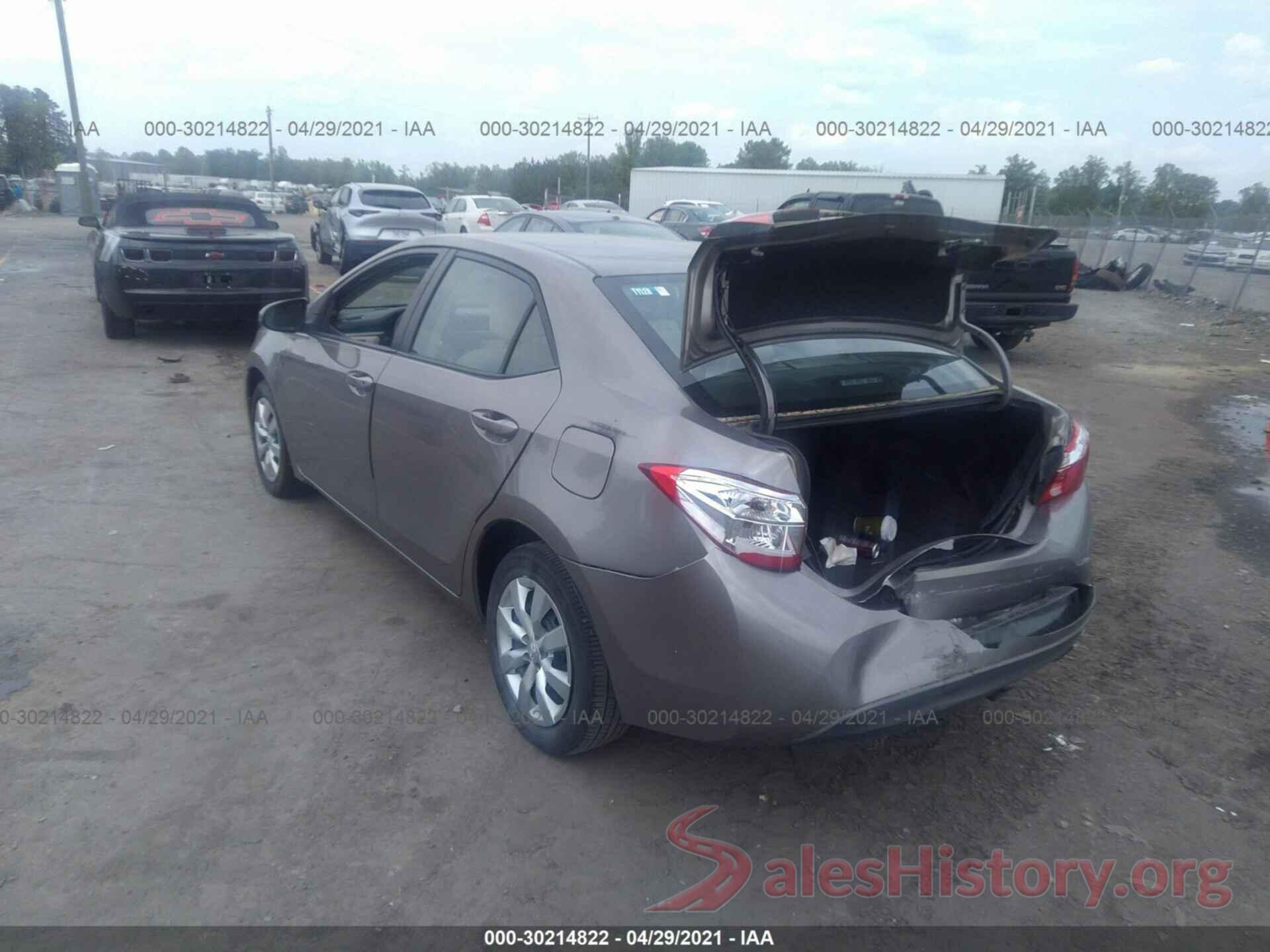 2T1BURHE4GC496213 2016 TOYOTA COROLLA