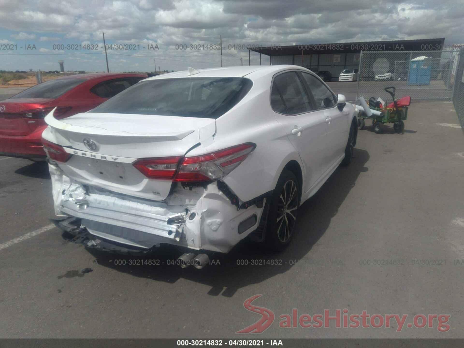 4T1B11HK6KU187057 2019 TOYOTA CAMRY