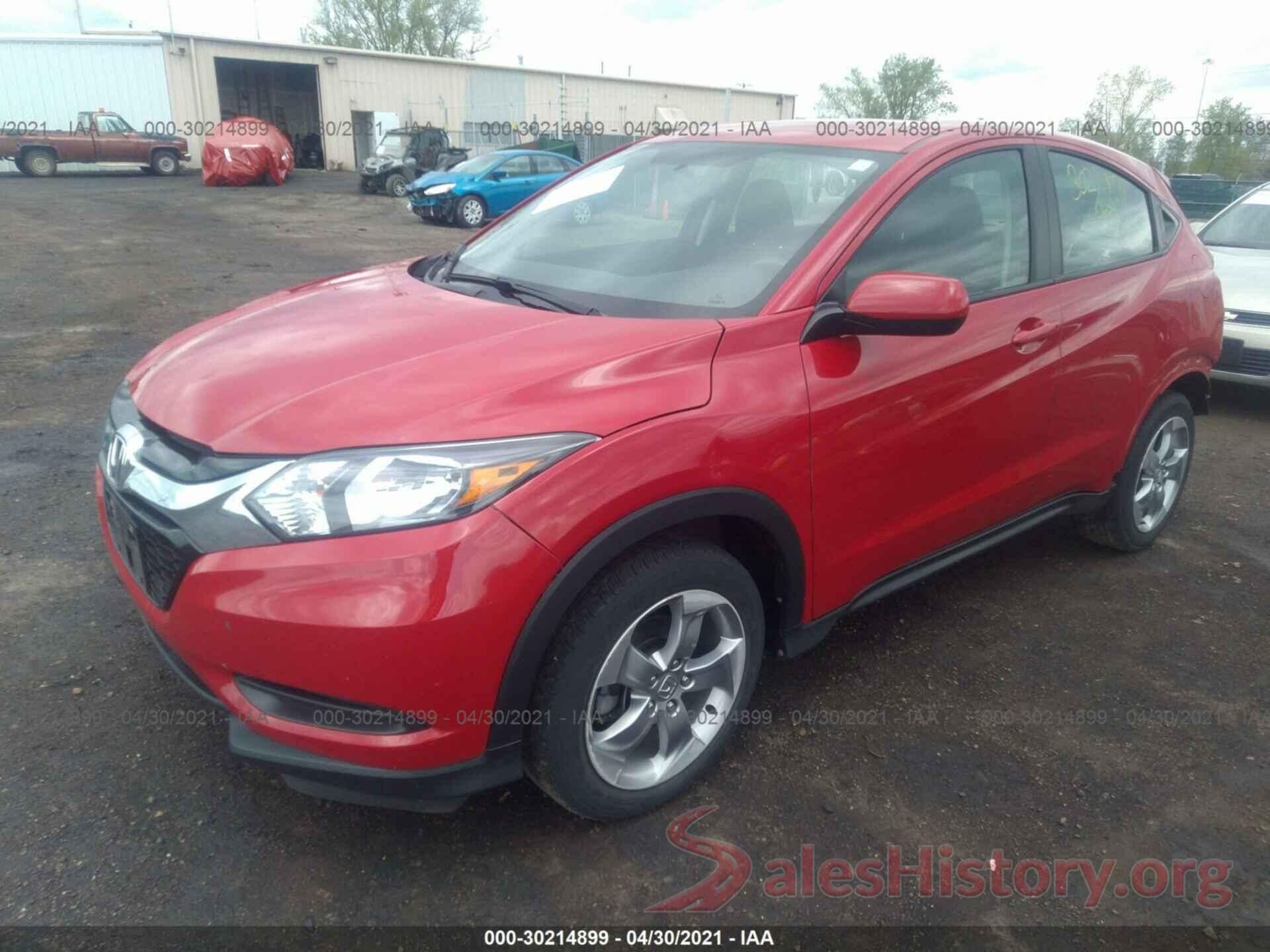 3CZRU6H37GM758741 2016 HONDA HR-V