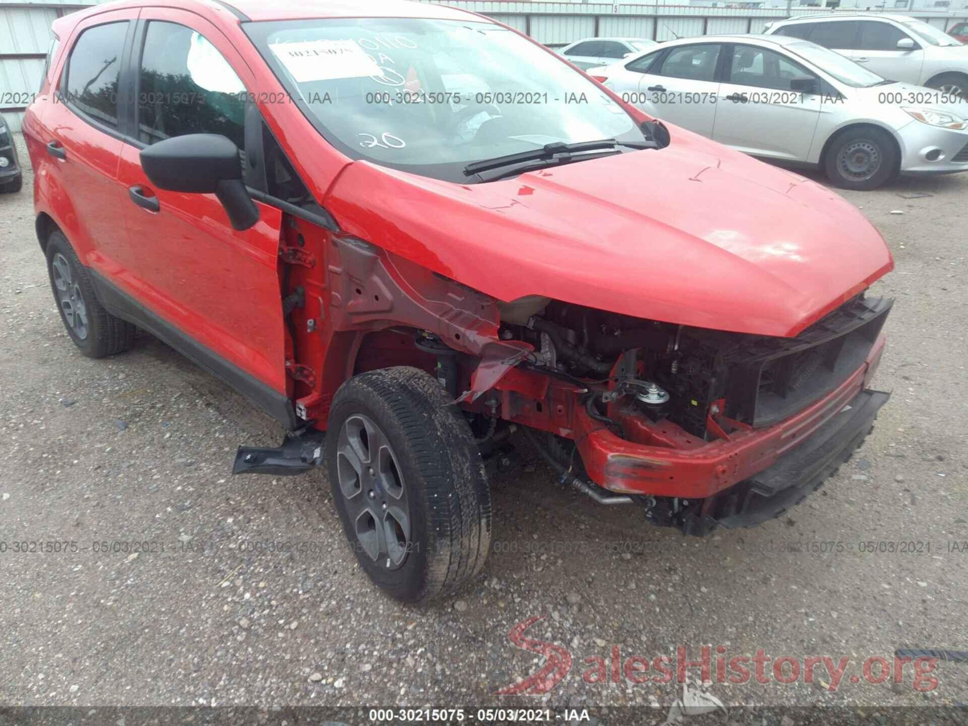 MAJ3S2FE5LC368091 2020 FORD ECOSPORT