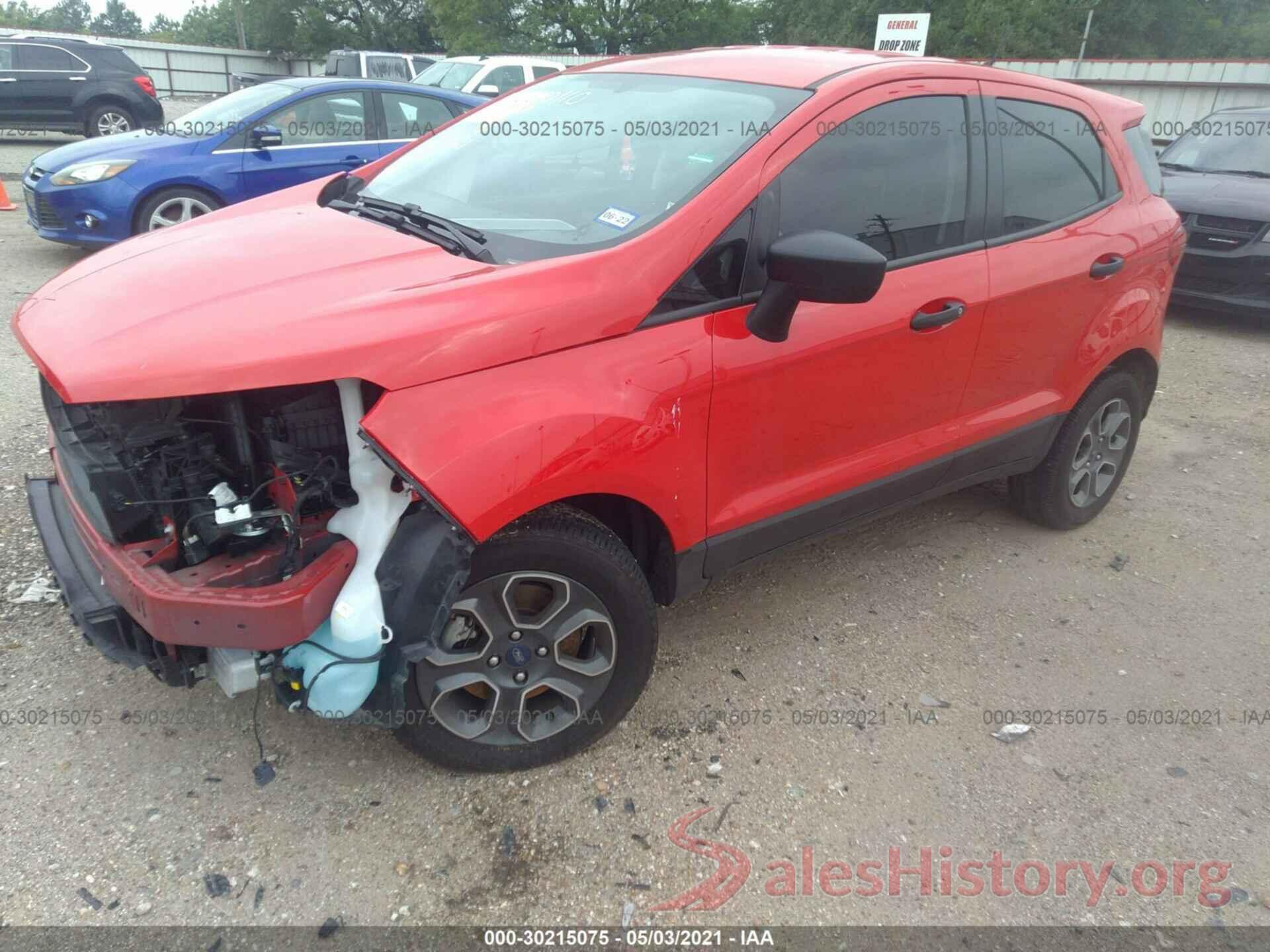 MAJ3S2FE5LC368091 2020 FORD ECOSPORT