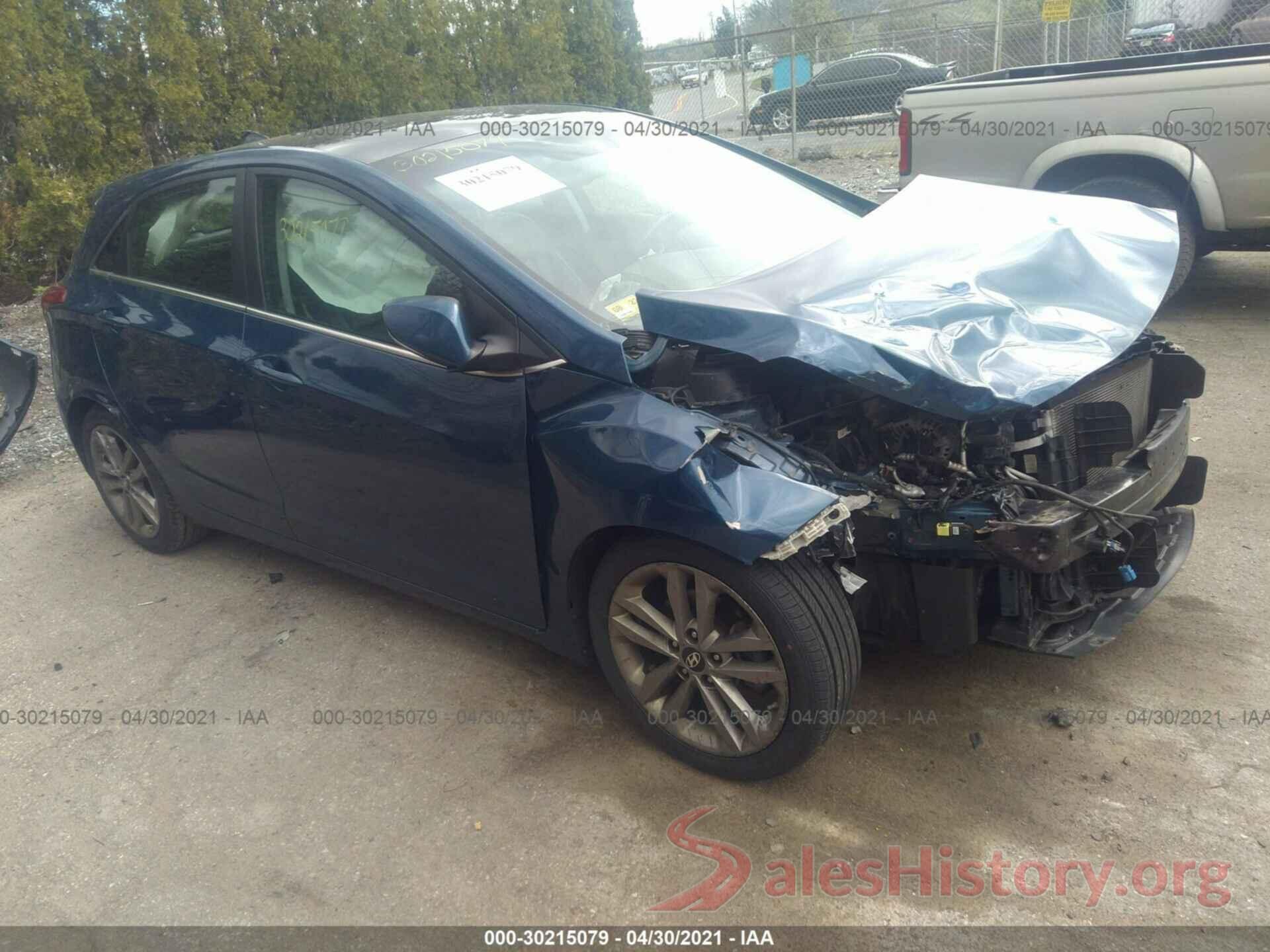 KMHD35LH9GU261472 2016 HYUNDAI ELANTRA GT