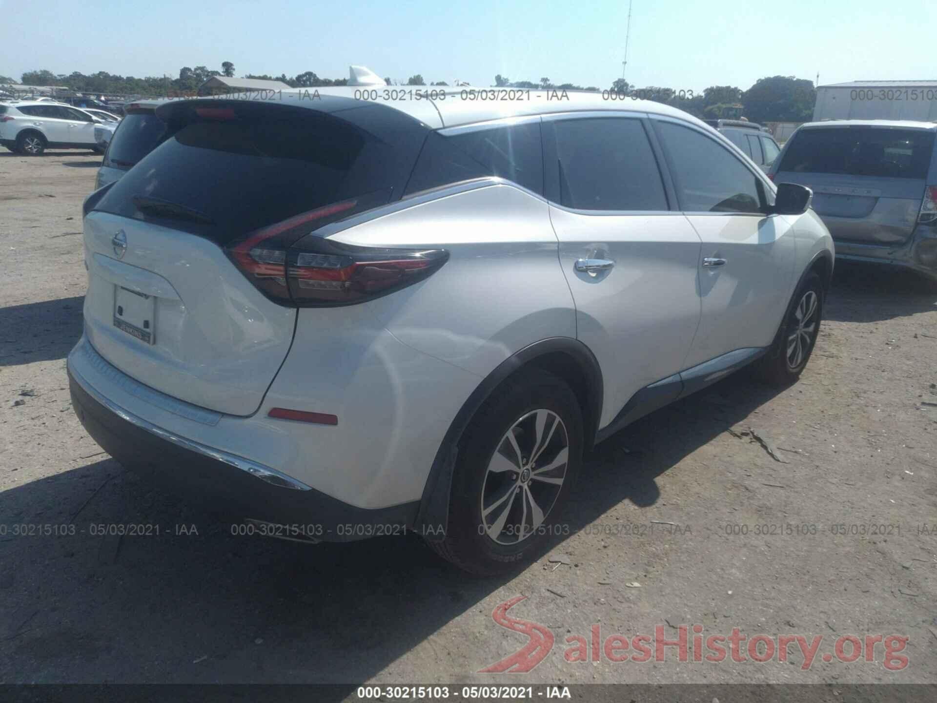 5N1AZ2AJ5LN163680 2020 NISSAN MURANO