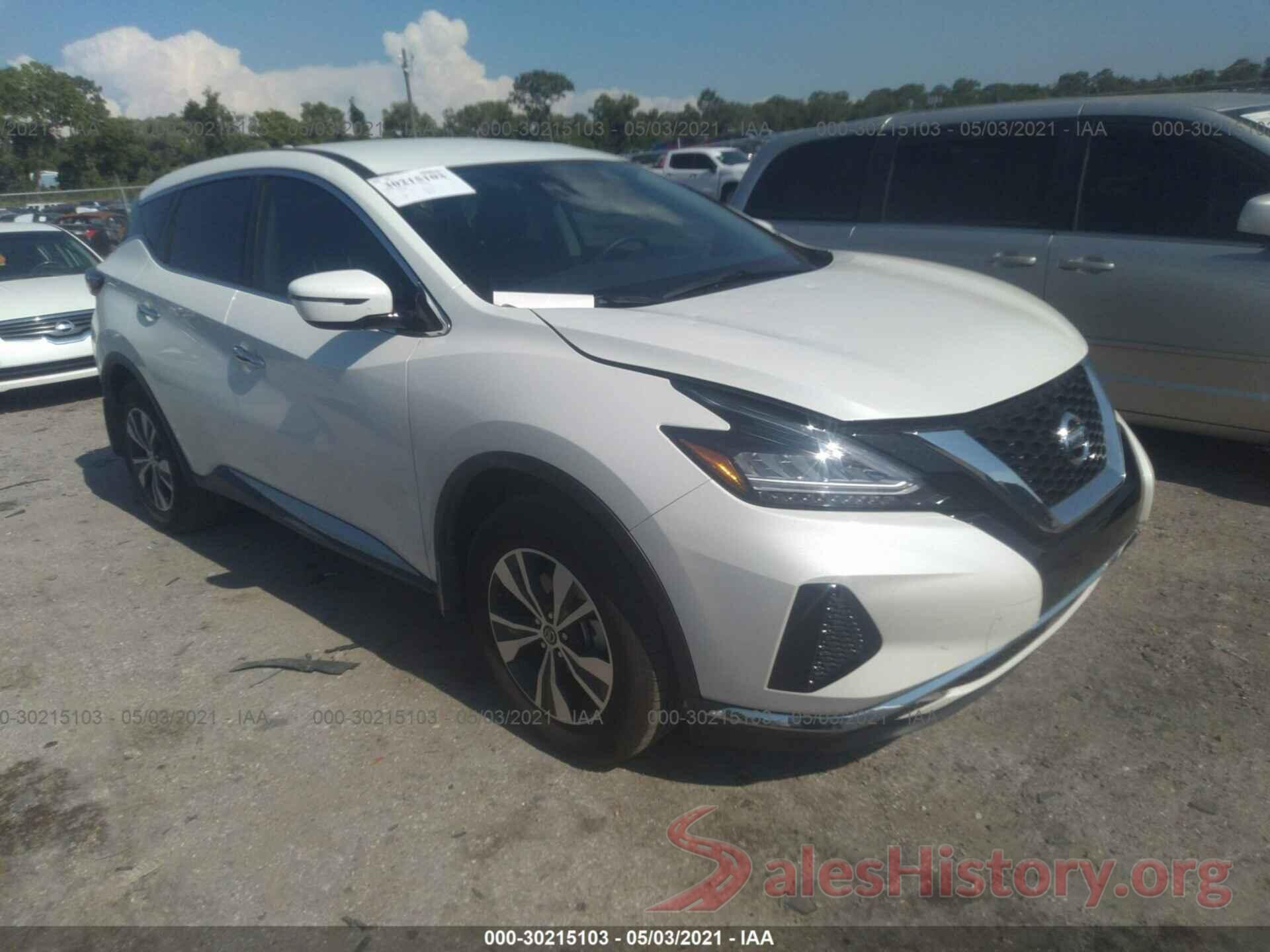 5N1AZ2AJ5LN163680 2020 NISSAN MURANO