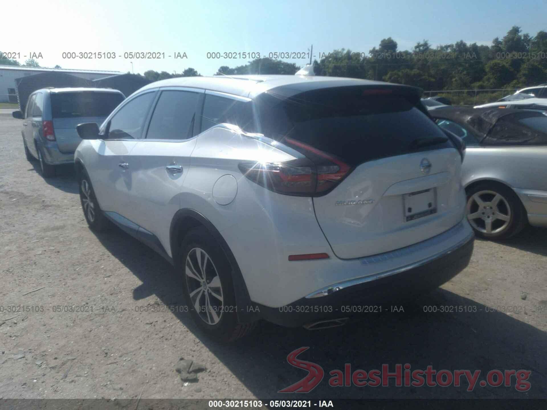 5N1AZ2AJ5LN163680 2020 NISSAN MURANO