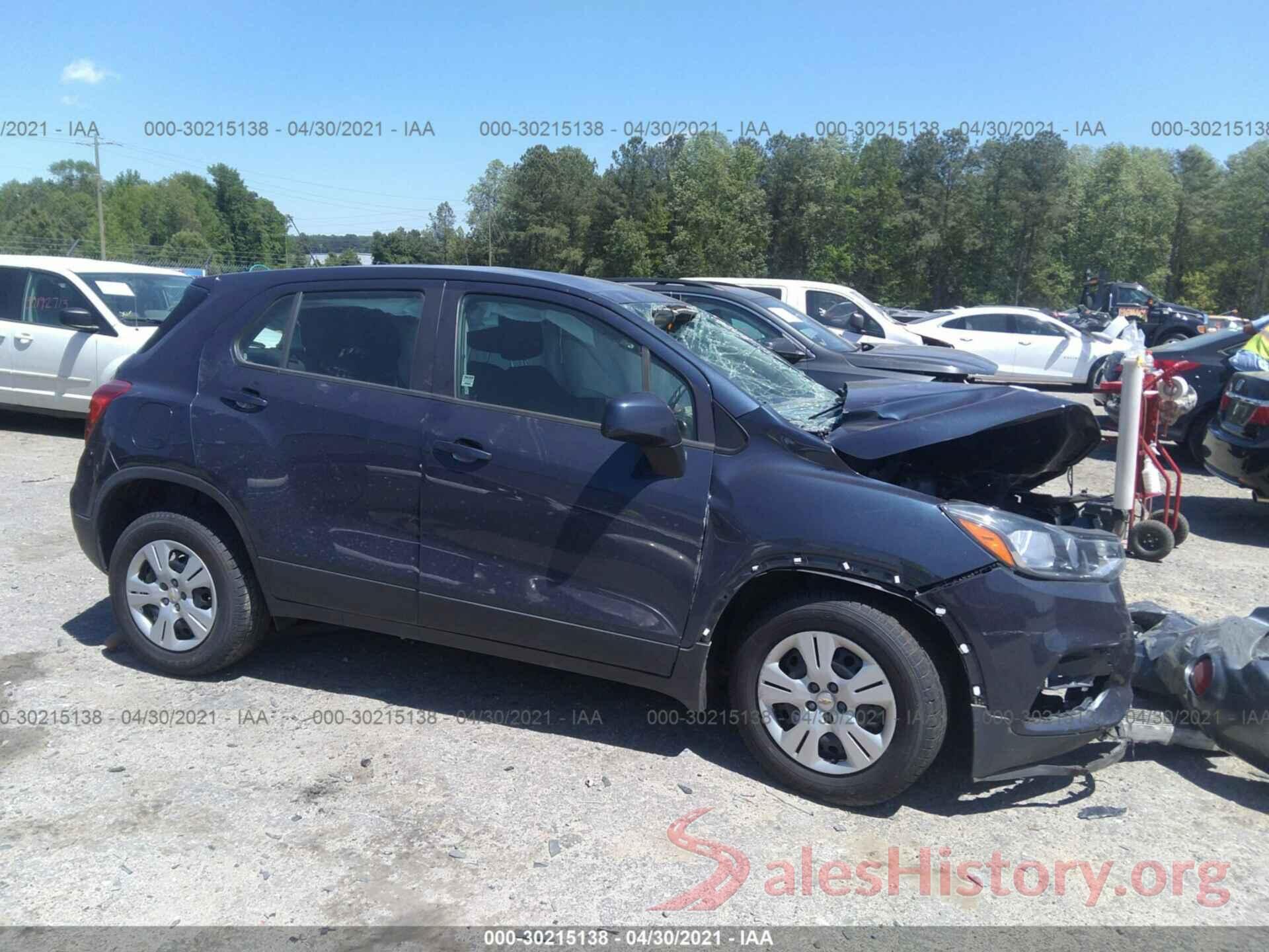 3GNCJKSB8JL359368 2018 CHEVROLET TRAX