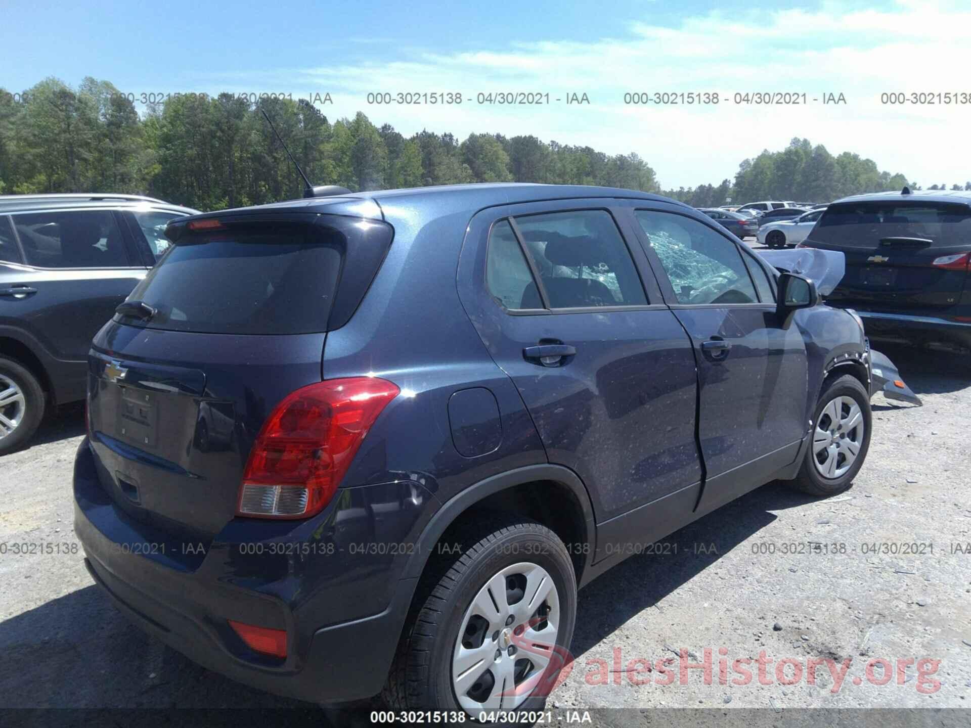 3GNCJKSB8JL359368 2018 CHEVROLET TRAX