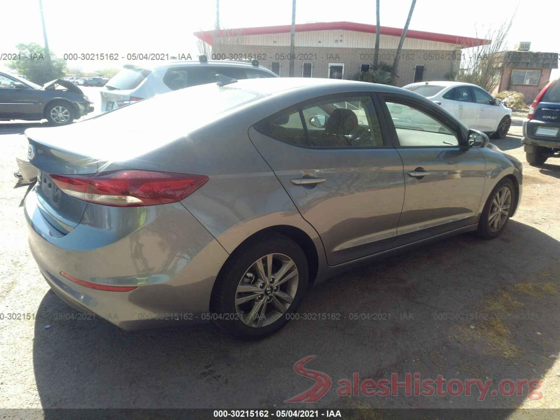 5NPD84LF6JH360444 2018 HYUNDAI ELANTRA