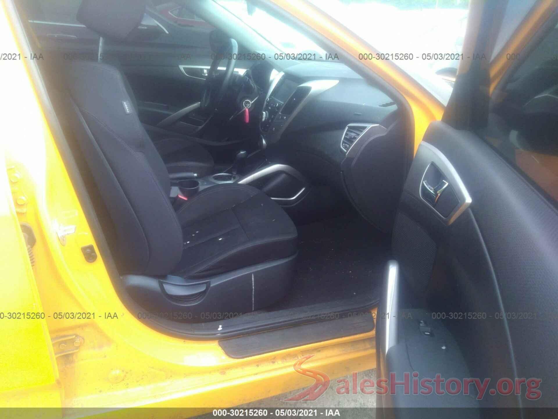 KMHTC6AD6HU306774 2017 HYUNDAI VELOSTER