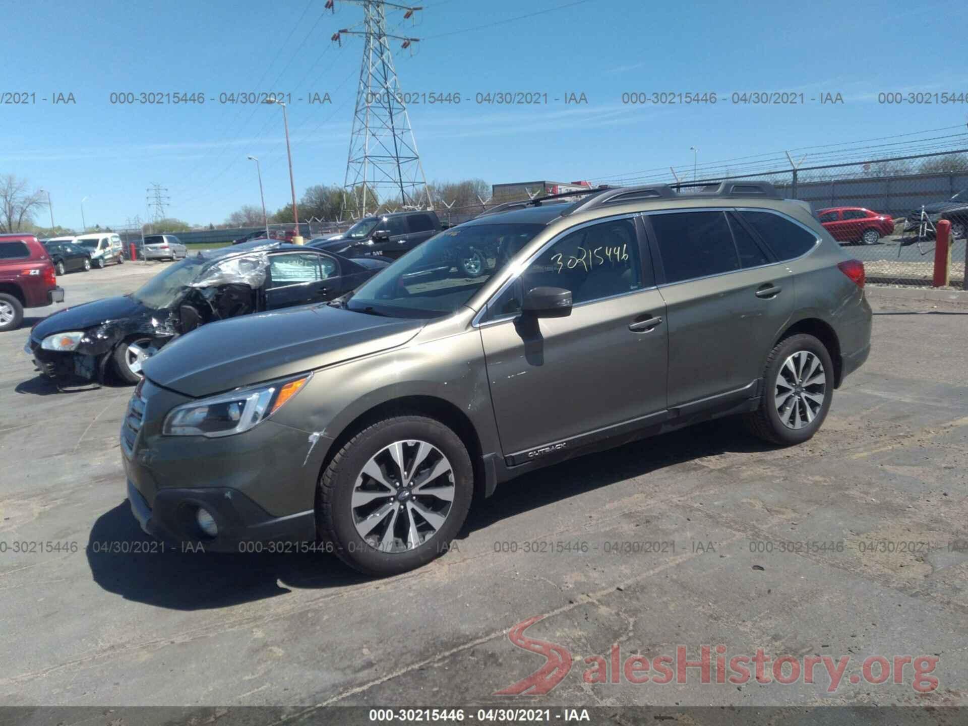 4S4BSBNC4F3293163 2015 SUBARU OUTBACK