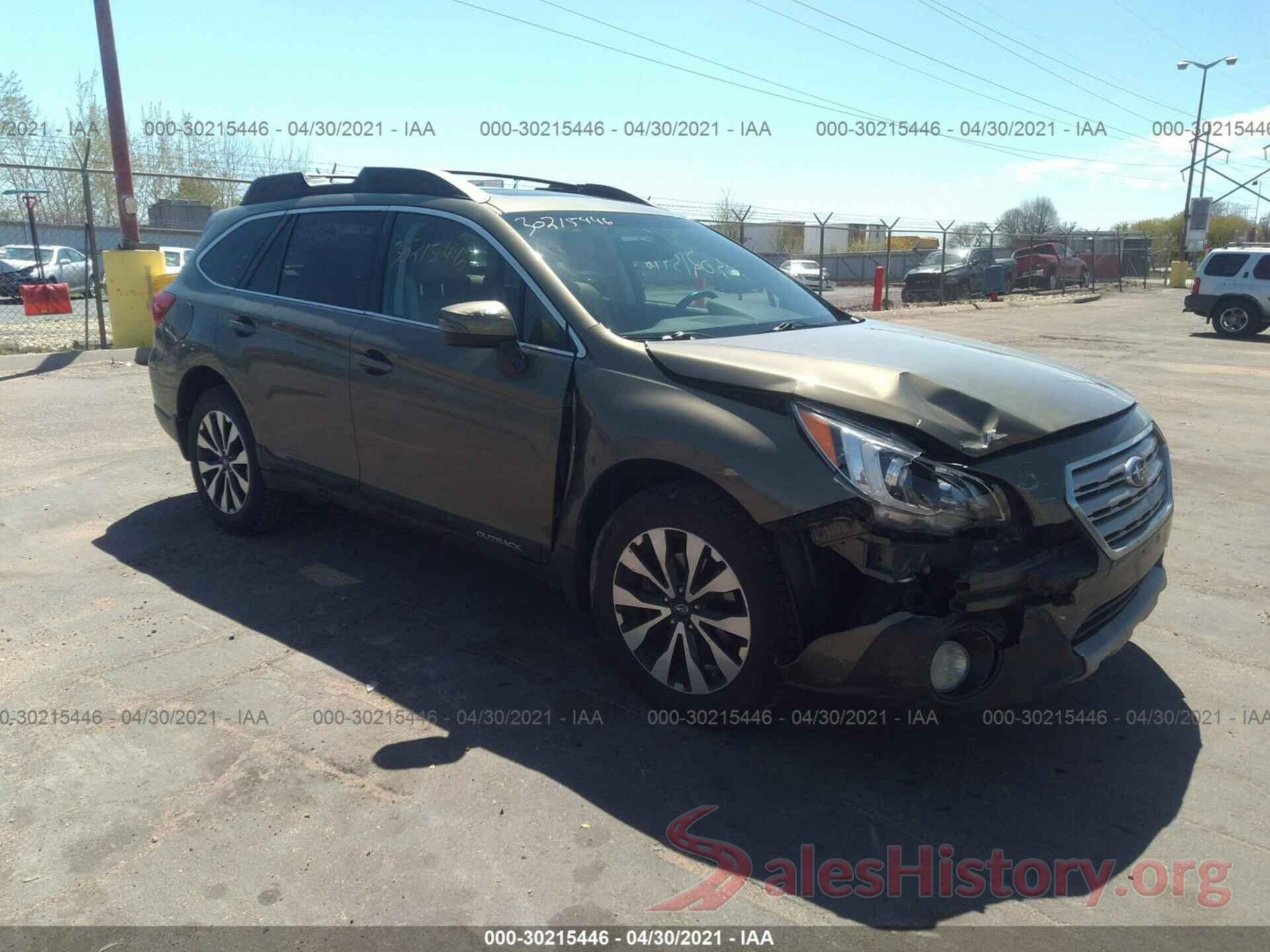 4S4BSBNC4F3293163 2015 SUBARU OUTBACK