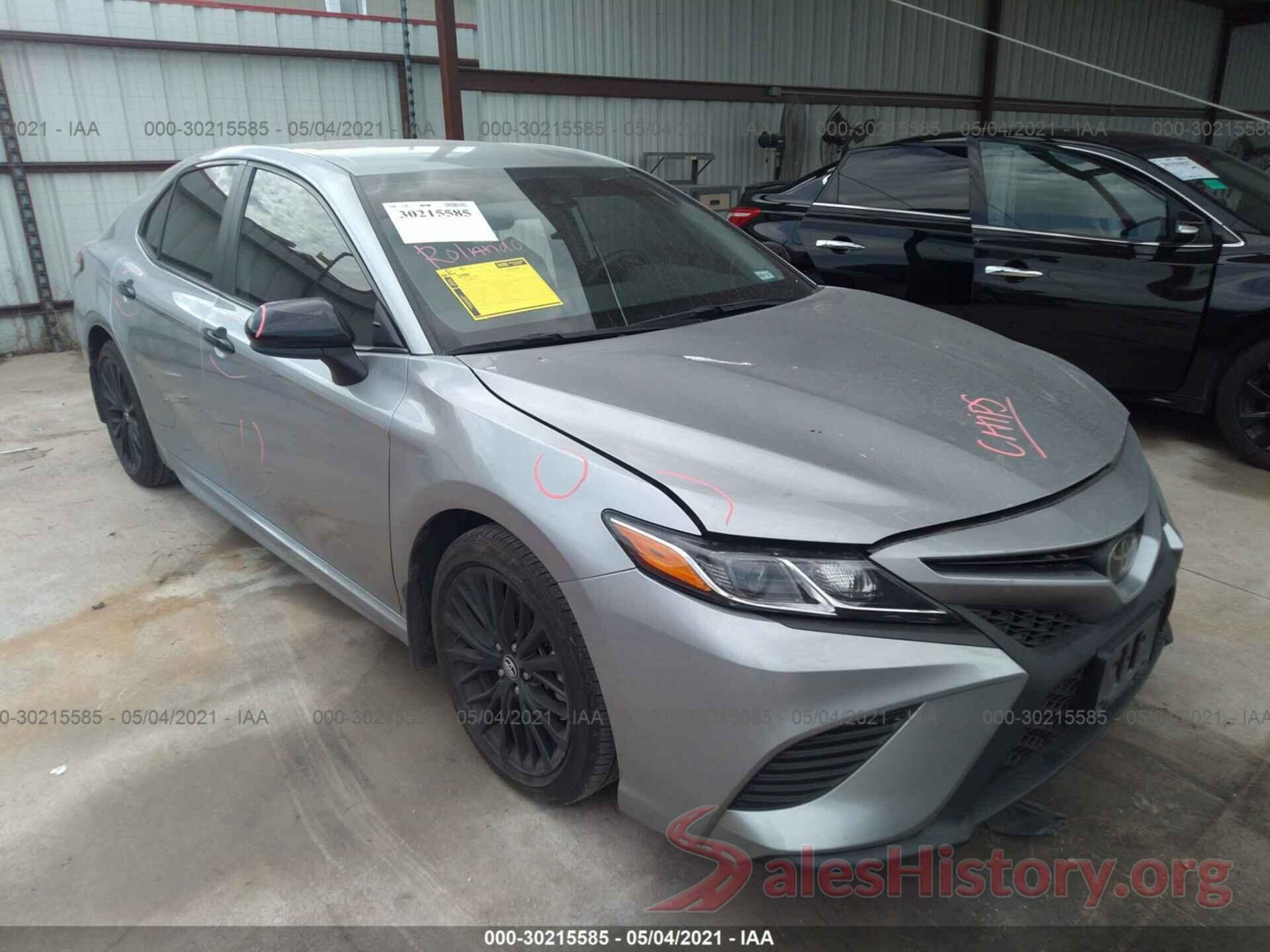 4T1B11HK1KU236603 2019 TOYOTA CAMRY