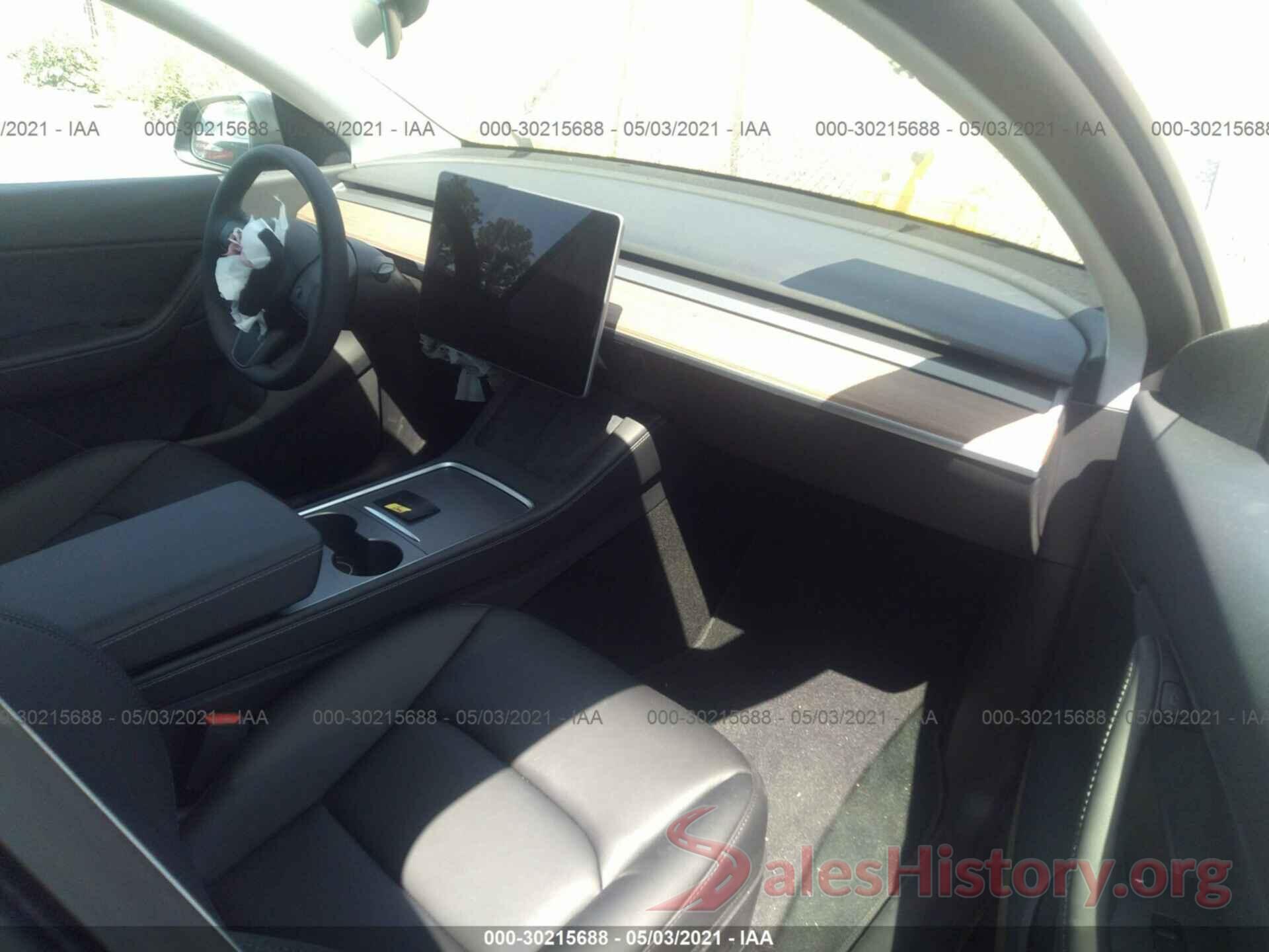 5YJYGDEF6MF151354 2021 TESLA MODEL Y