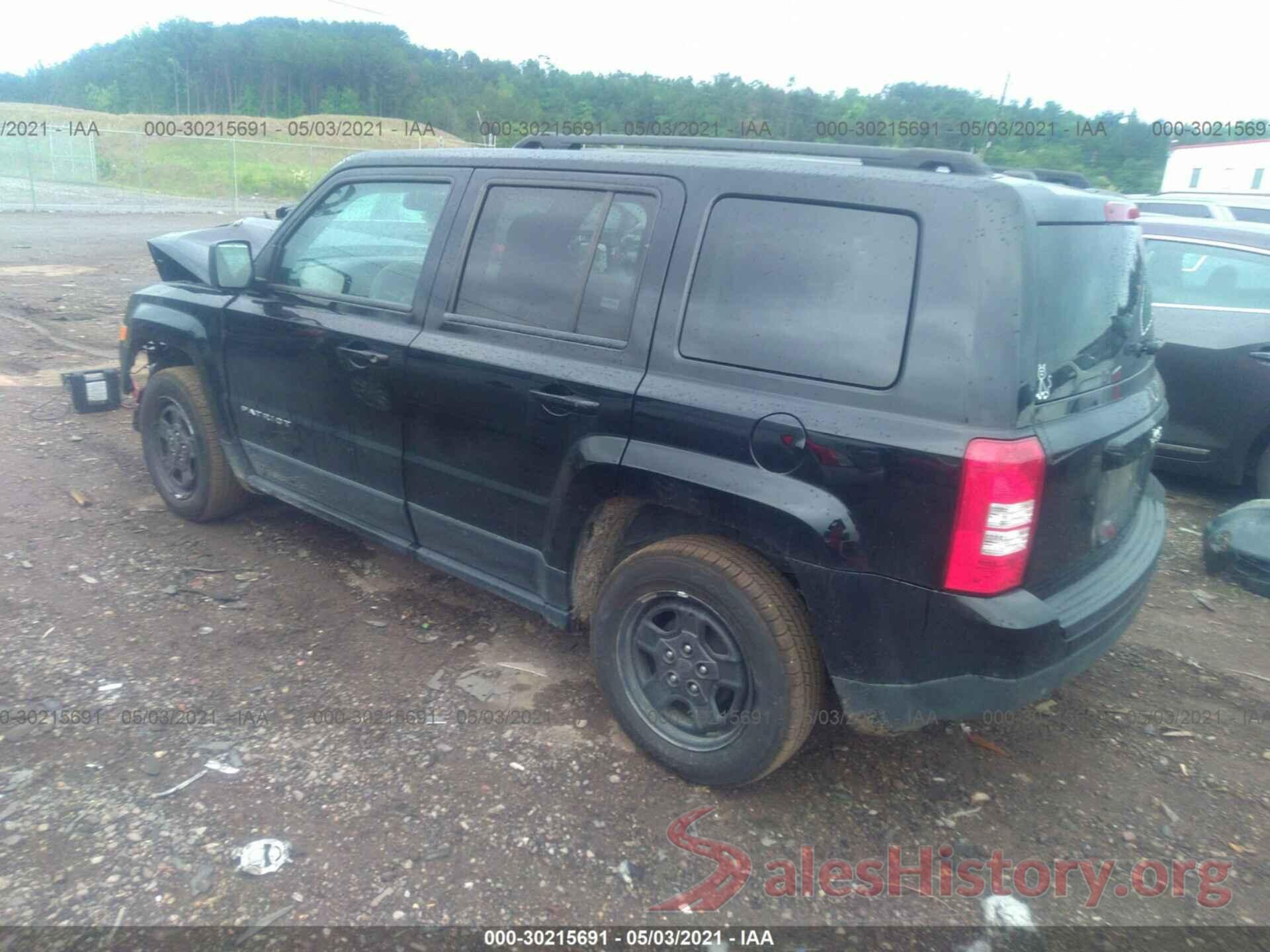 1C4NJPBAXGD811843 2016 JEEP PATRIOT