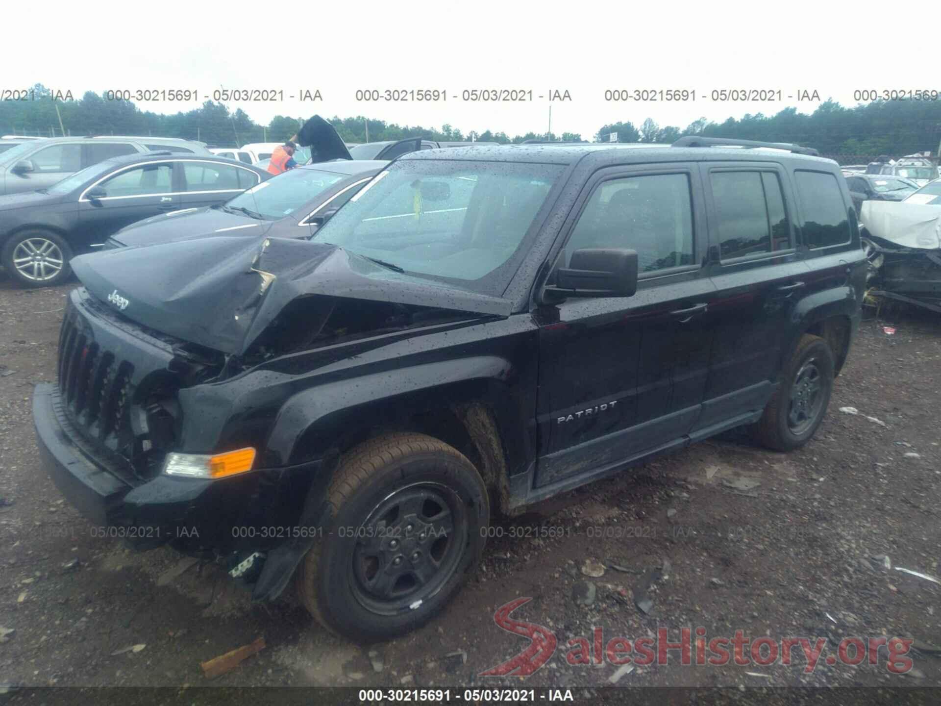 1C4NJPBAXGD811843 2016 JEEP PATRIOT