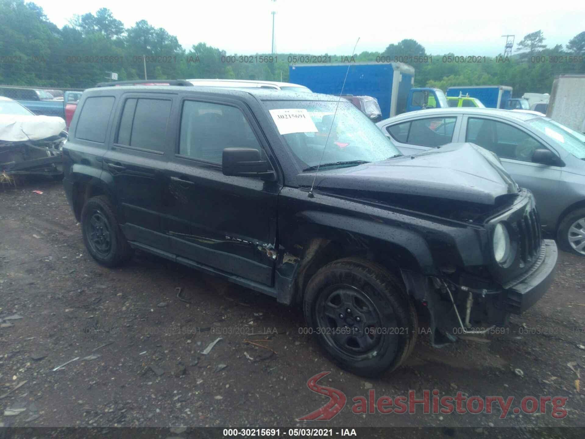 1C4NJPBAXGD811843 2016 JEEP PATRIOT