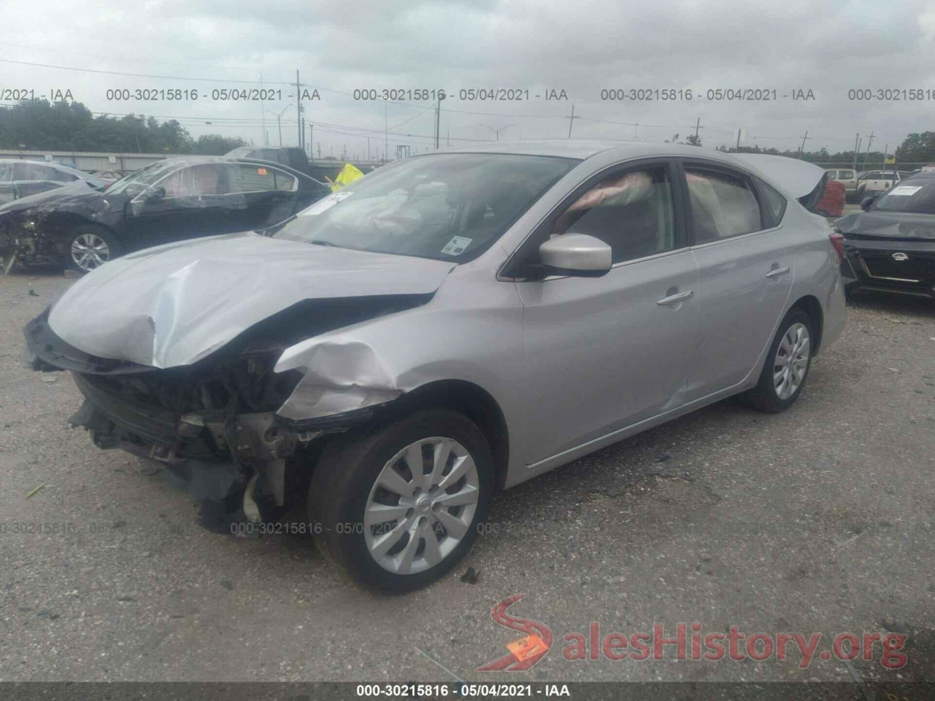 3N1AB7AP4HY306447 2017 NISSAN SENTRA