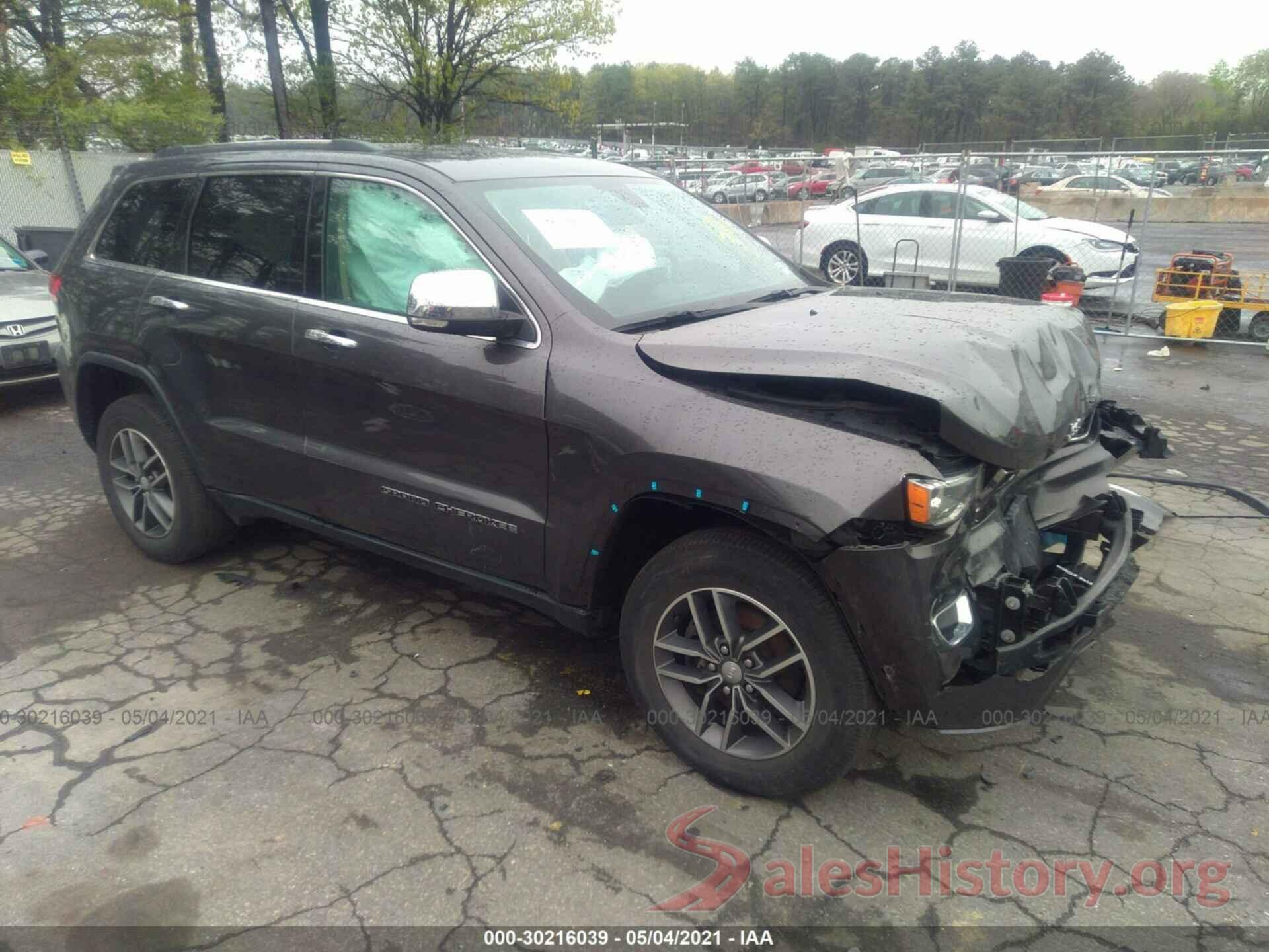 1C4RJFBG7JC237540 2018 JEEP GRAND CHEROKEE