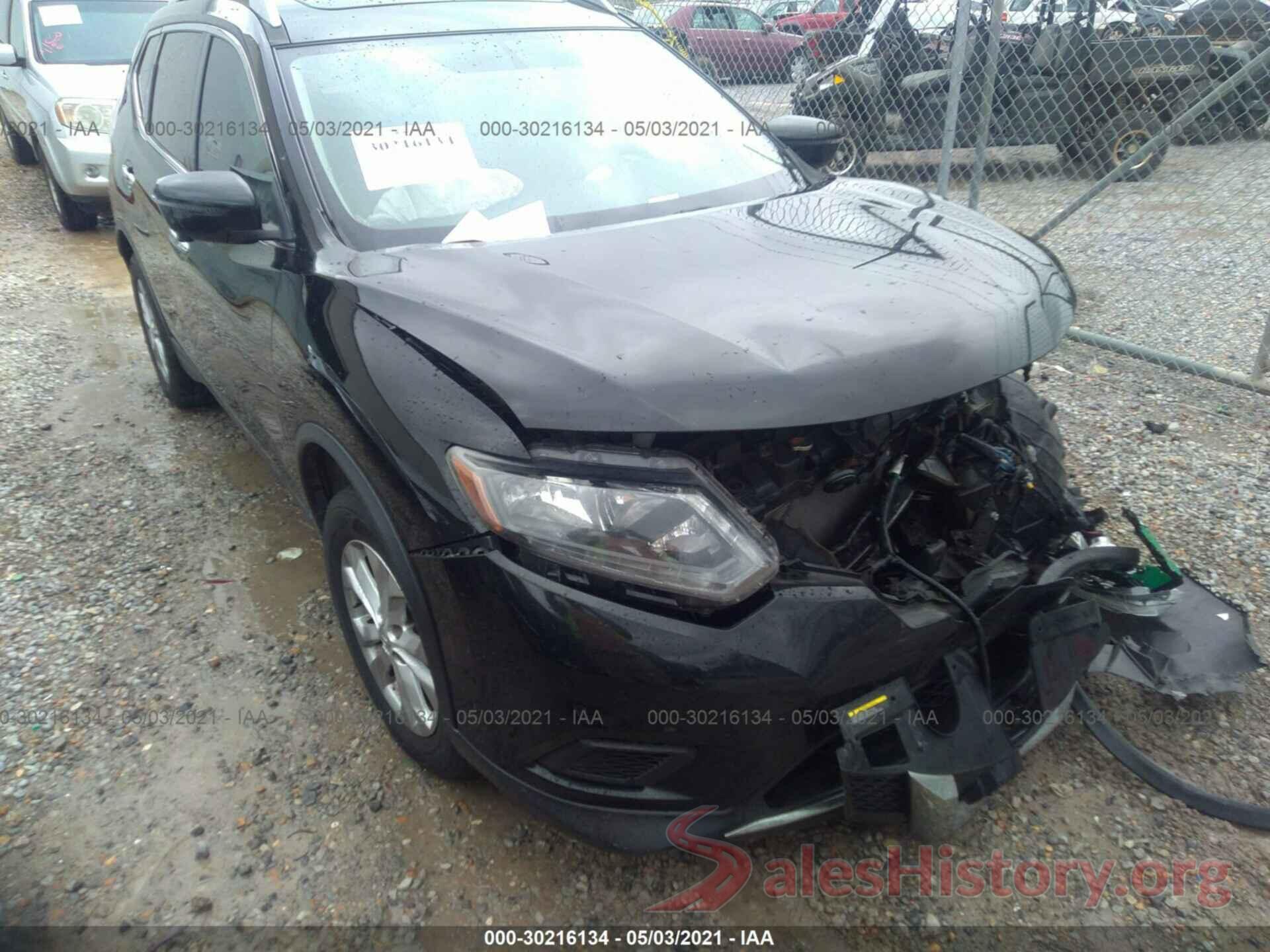 5N1AT2MTXGC883945 2016 NISSAN ROGUE