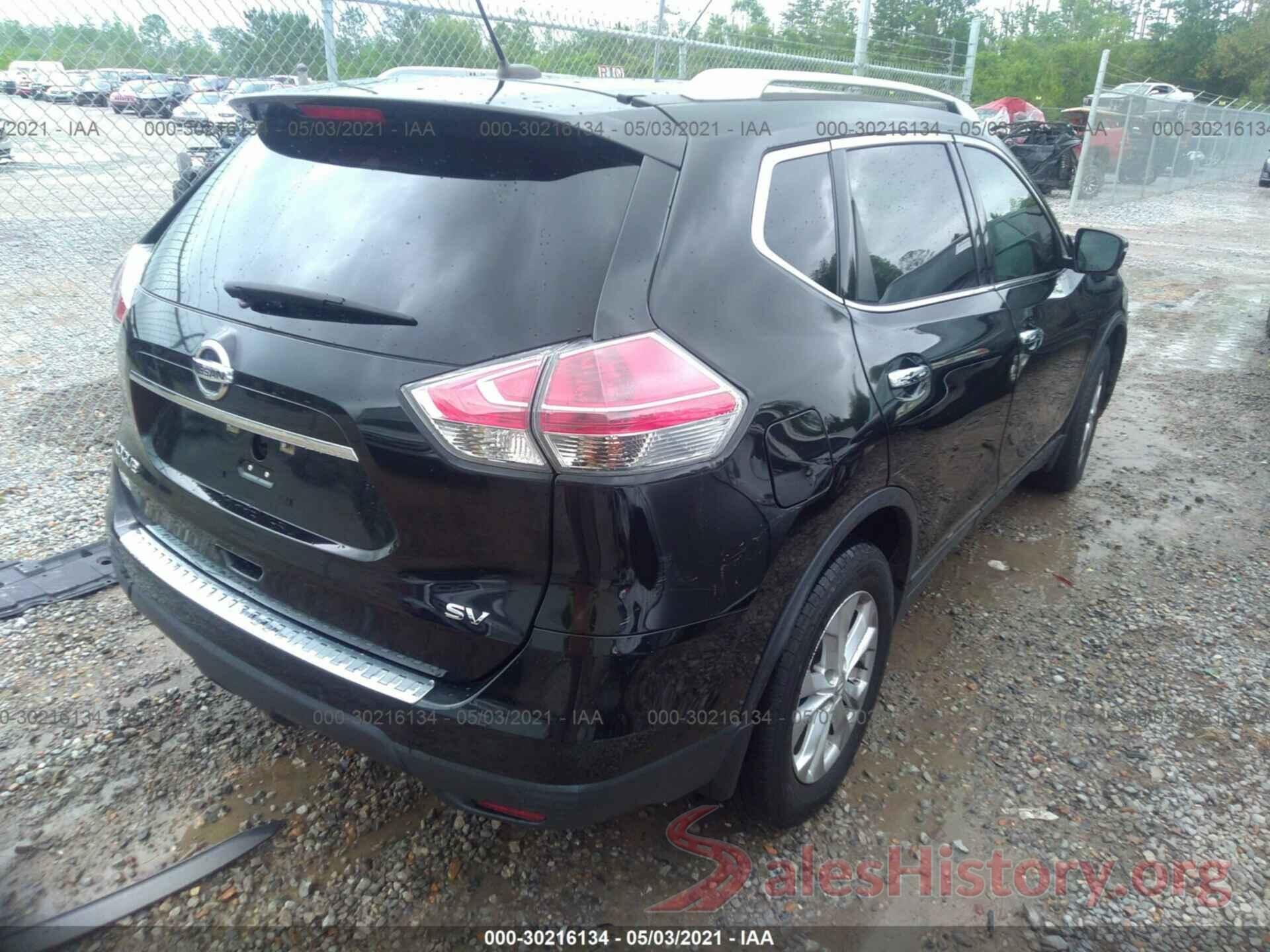 5N1AT2MTXGC883945 2016 NISSAN ROGUE