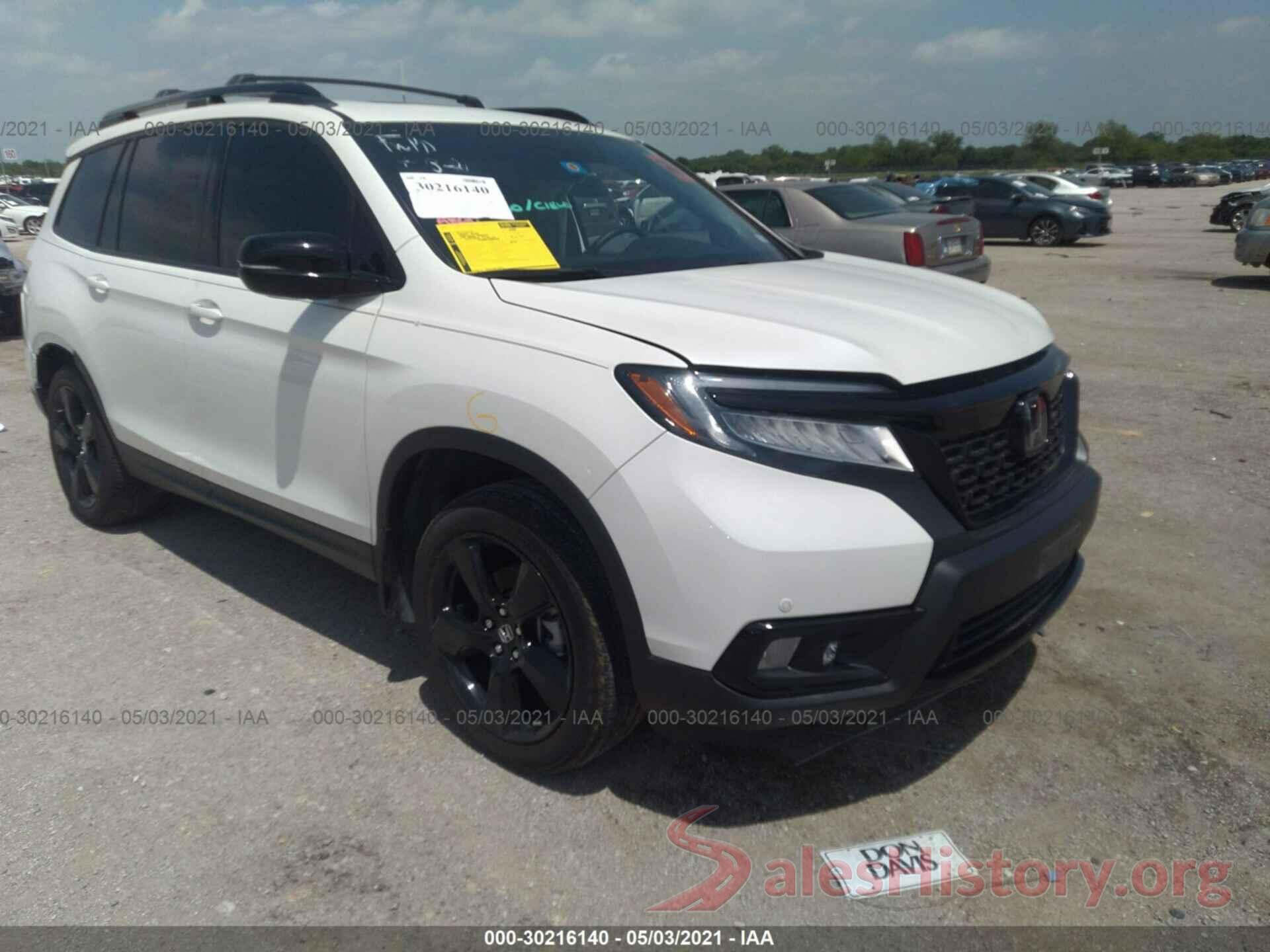 5FNYF8H09KB005156 2019 HONDA PASSPORT