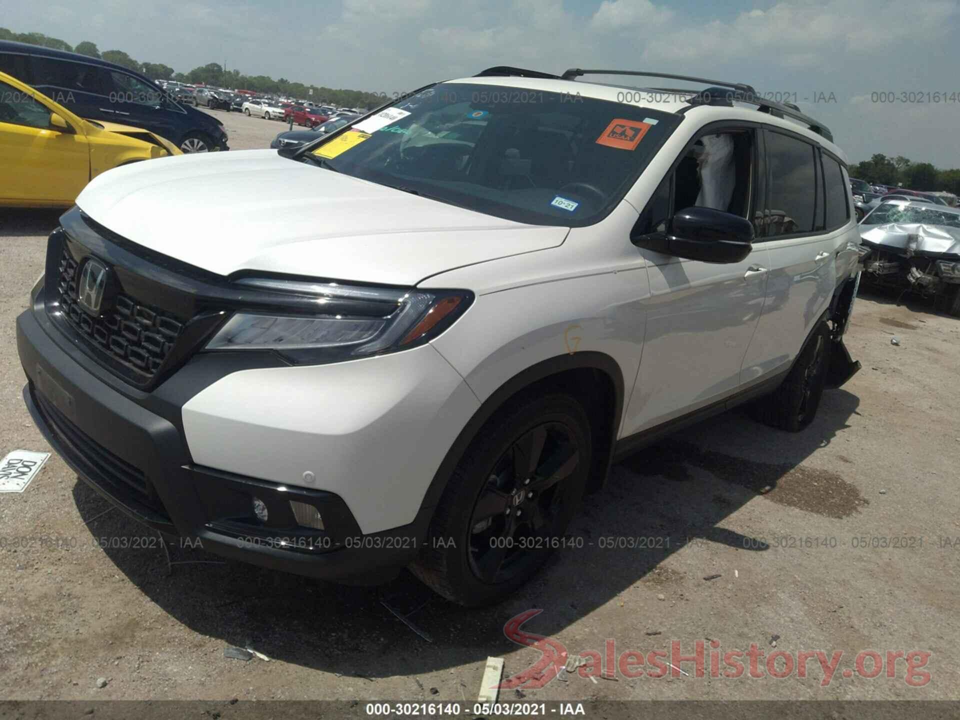 5FNYF8H09KB005156 2019 HONDA PASSPORT