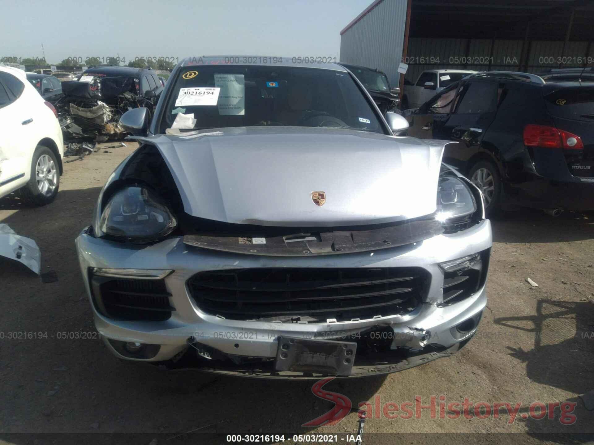 WP1AF2A26GLA40346 2016 PORSCHE CAYENNE