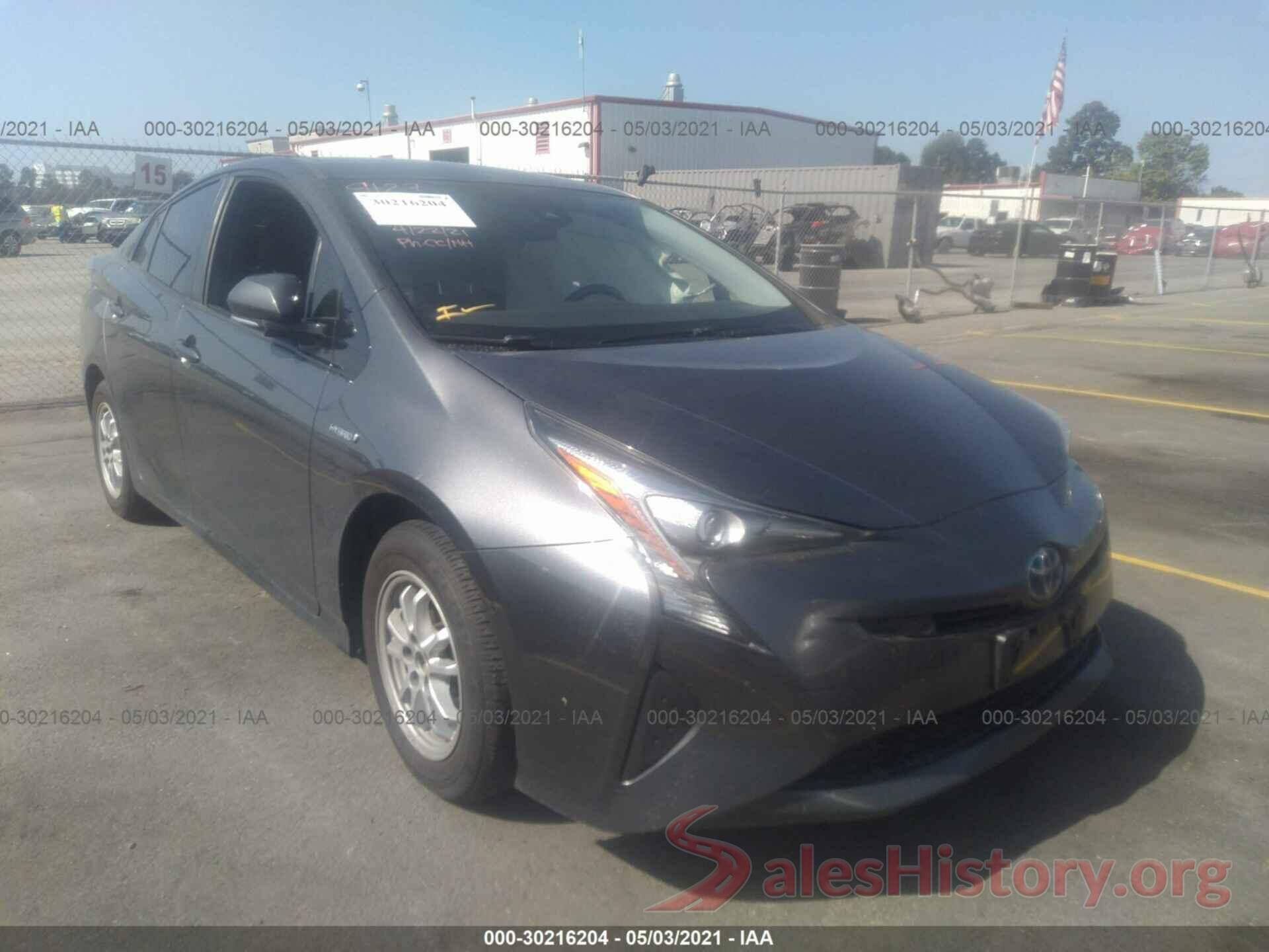 JTDKBRFU0H3040560 2017 TOYOTA PRIUS