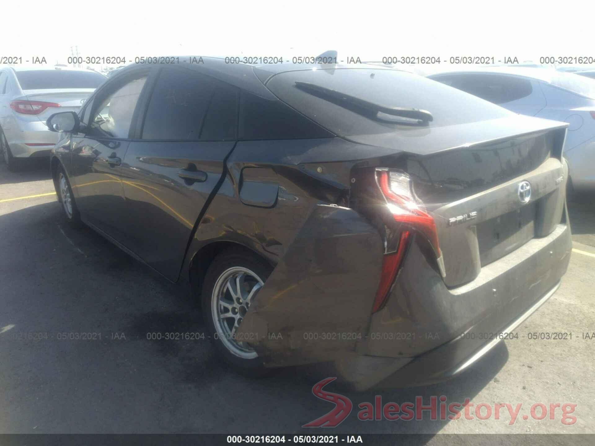 JTDKBRFU0H3040560 2017 TOYOTA PRIUS